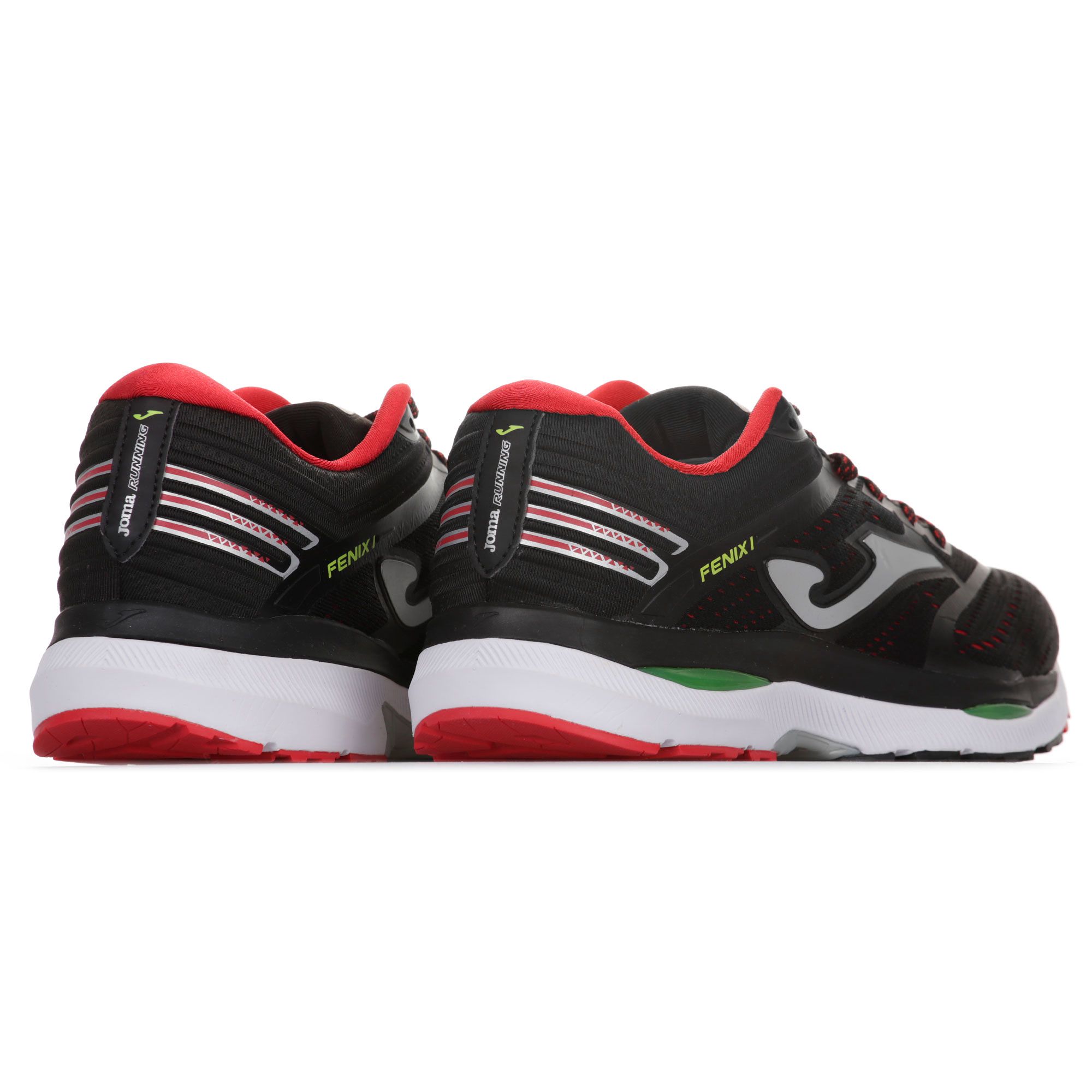Zapatillas de Running Fenix Negro Rojo - Fútbol Factory