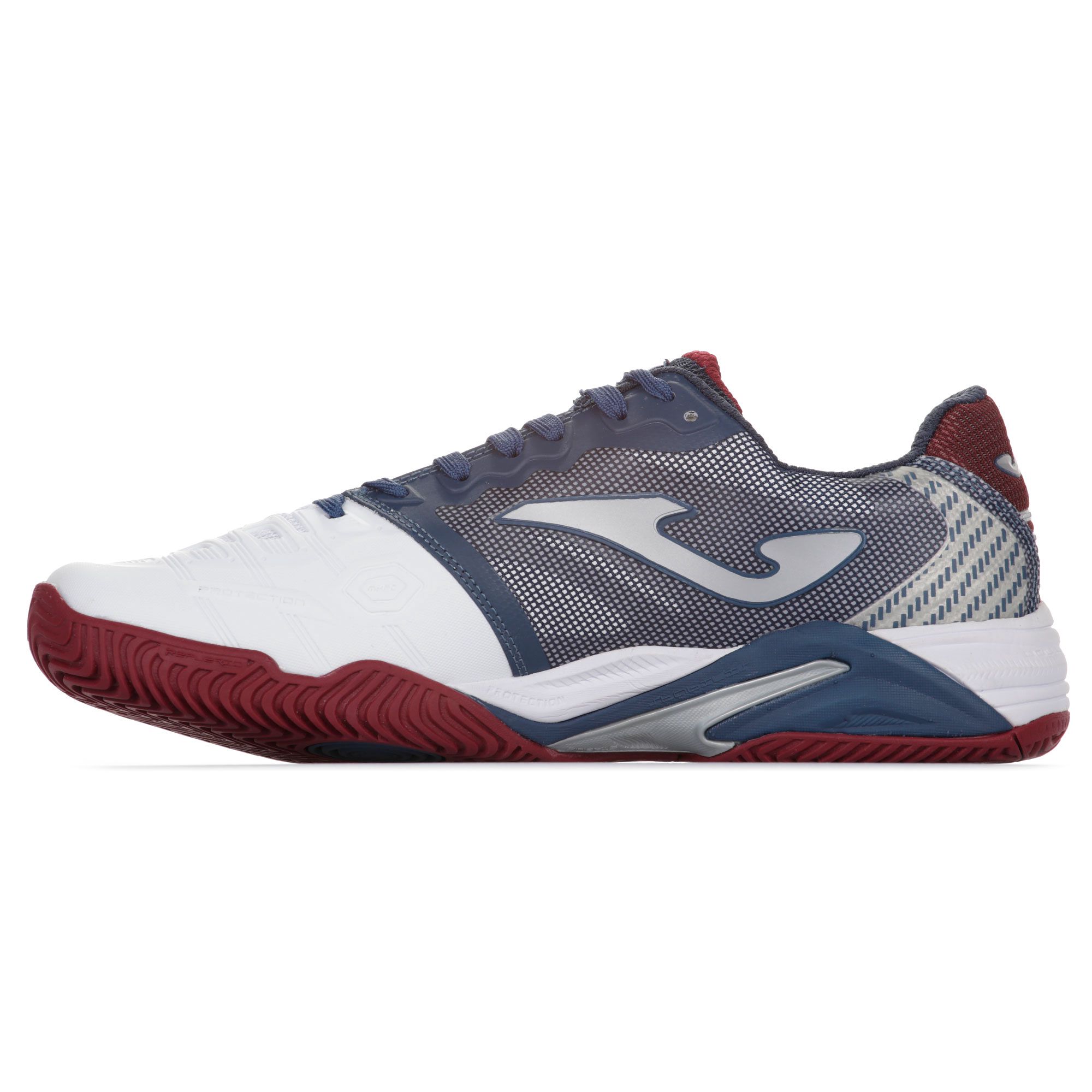 Zapatillas de Tenis Pro Roland All Court Blanco Gris - Fútbol Factory