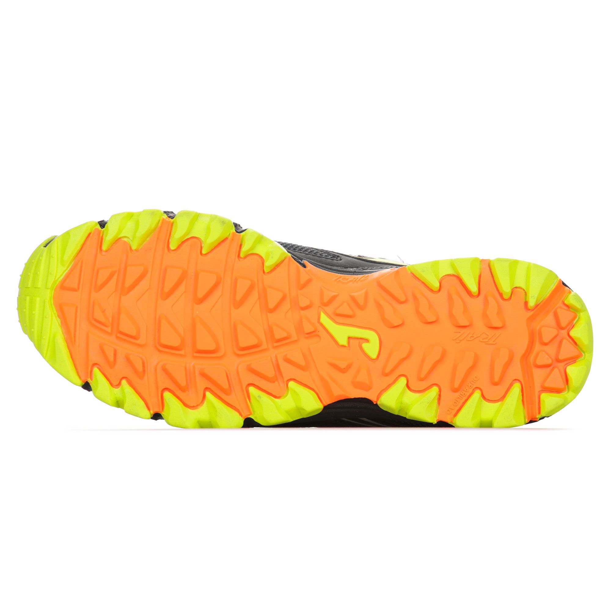 Zapatillas de Running Trail Shock Verde Amarillo - Fútbol Factory