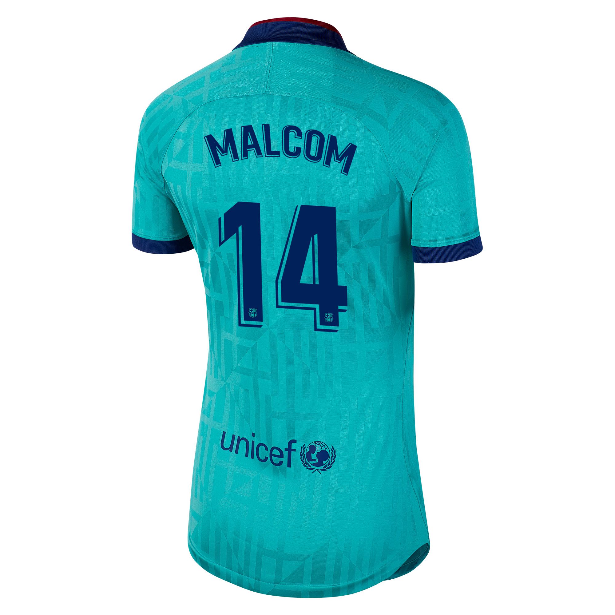 Camiseta 3ª FC Barcelona 2019/2020 Mujer Verde Malcom - Fútbol Factory