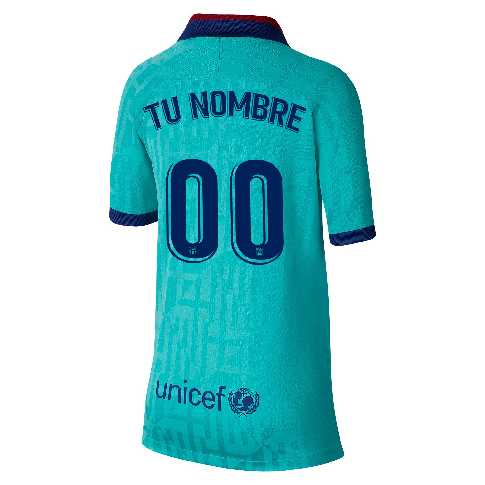 Camiseta 3ª FC Barcelona 2019/2020 Junior Verde Personalizado - Fútbol Factory