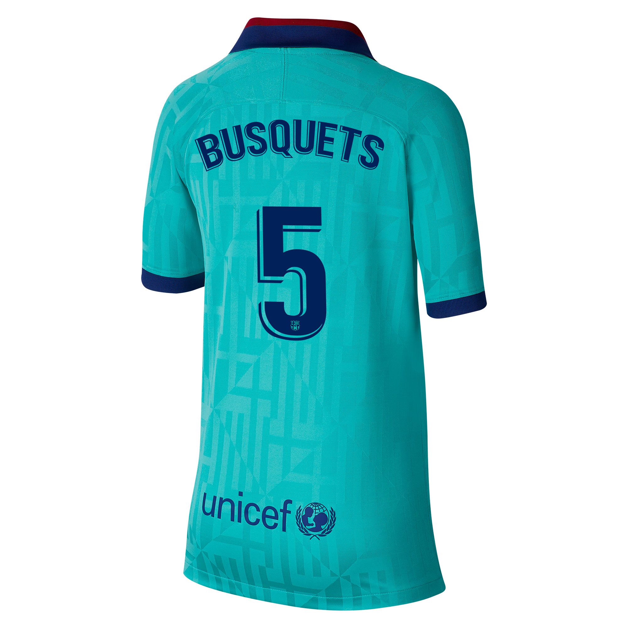 Camiseta 3ª FC Barcelona 2019/2020 Junior Verde Busquets - Fútbol Factory
