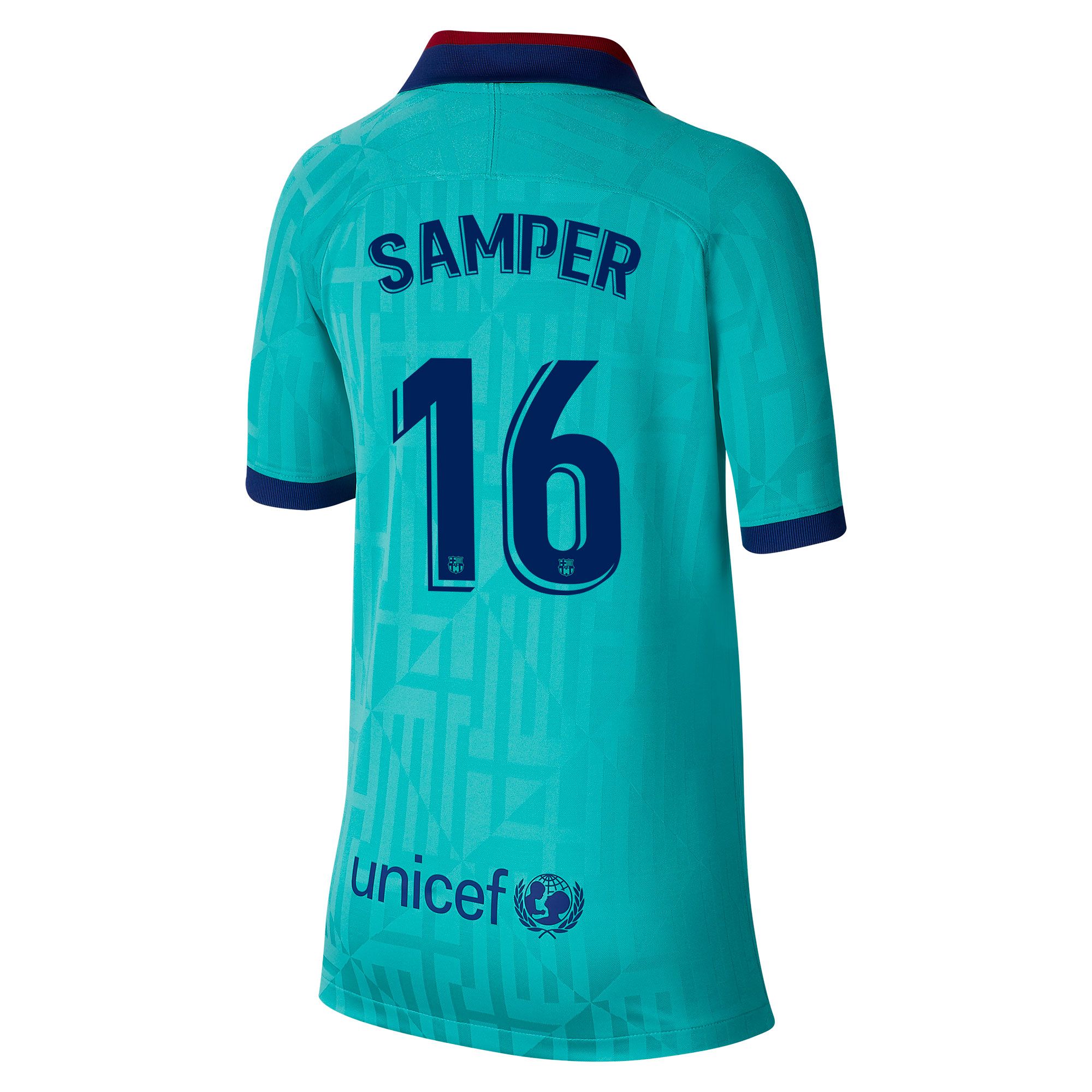Camiseta 3ª FC Barcelona 2019/2020 Junior Verde Samper - Fútbol Factory