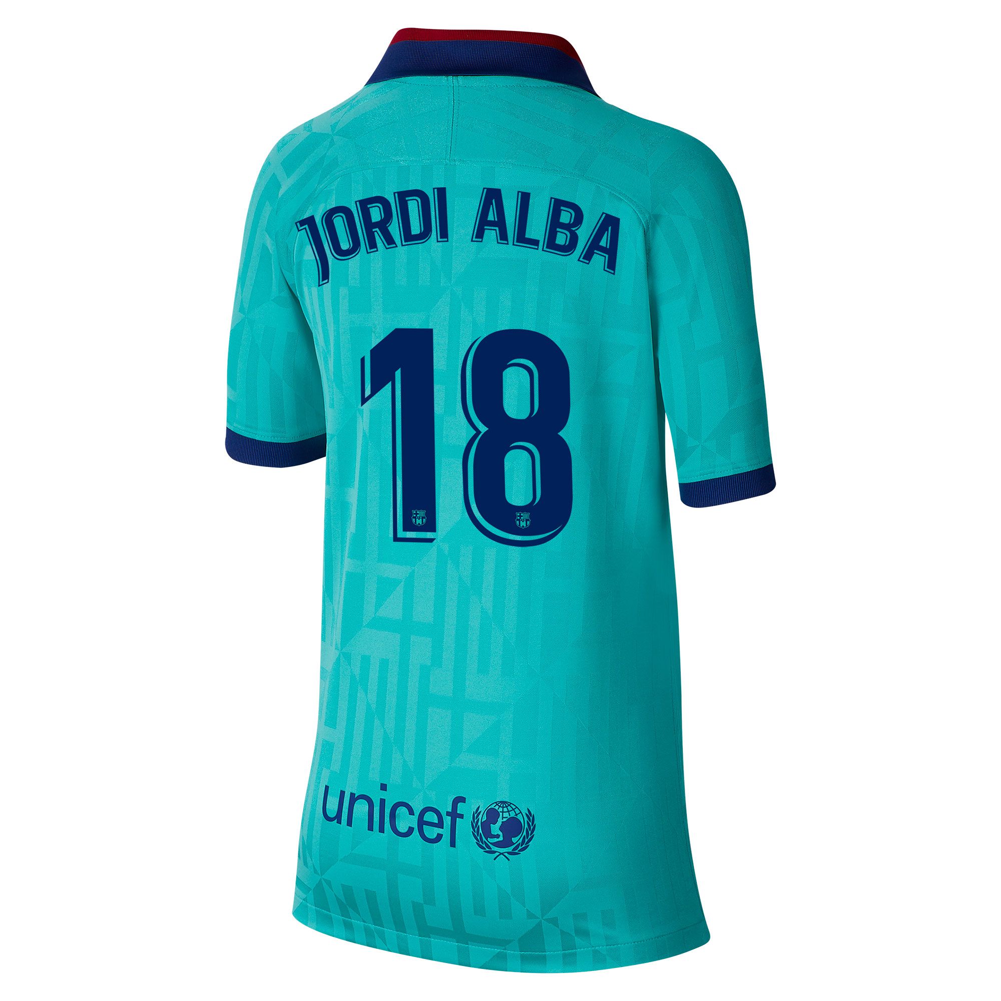 Camiseta 3ª FC Barcelona 2019/2020 Junior Verde Jordi Alba - Fútbol Factory