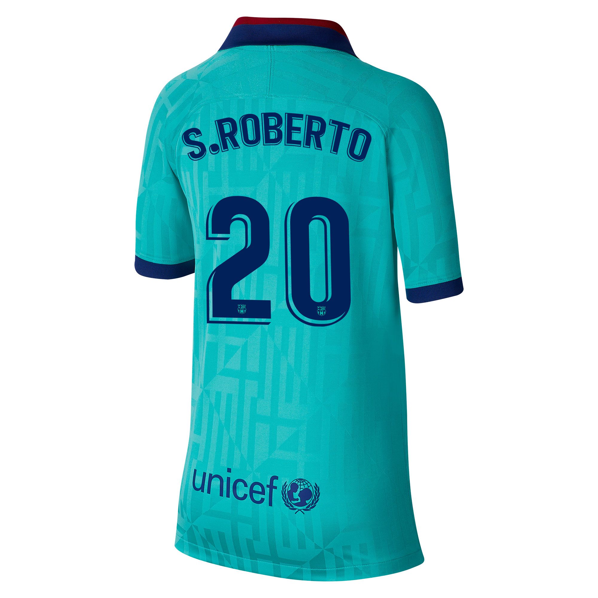 Camiseta 3ª FC Barcelona 2019/2020 Junior Verde S. Roberto - Fútbol Factory