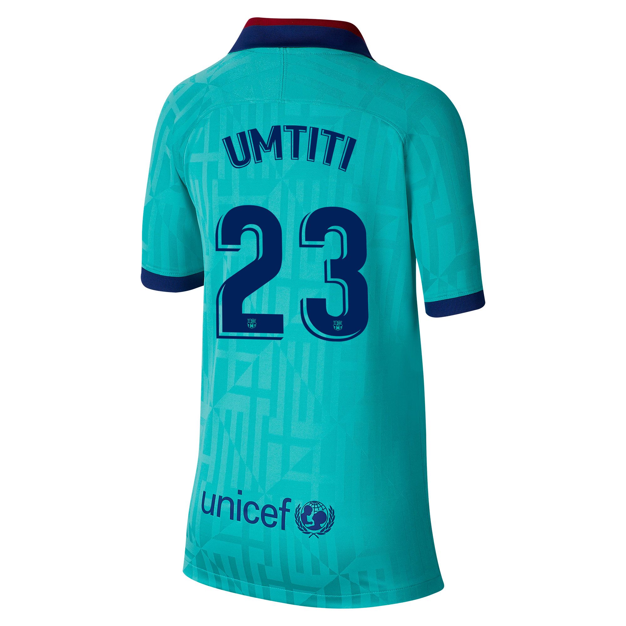 Camiseta 3ª FC Barcelona 2019/2020 Junior Verde Umtiti - Fútbol Factory