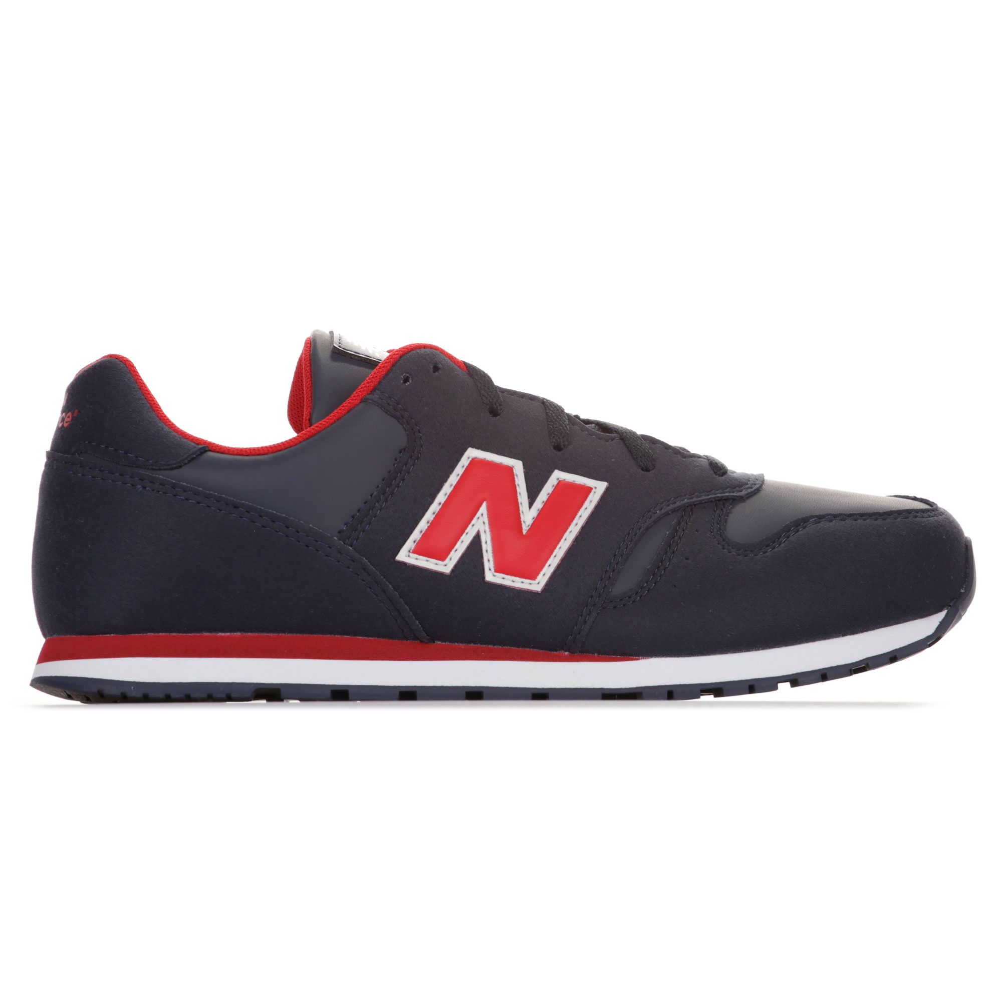 Zapatillas de Paseo 373 Junior Marino Rojo - Fútbol Factory