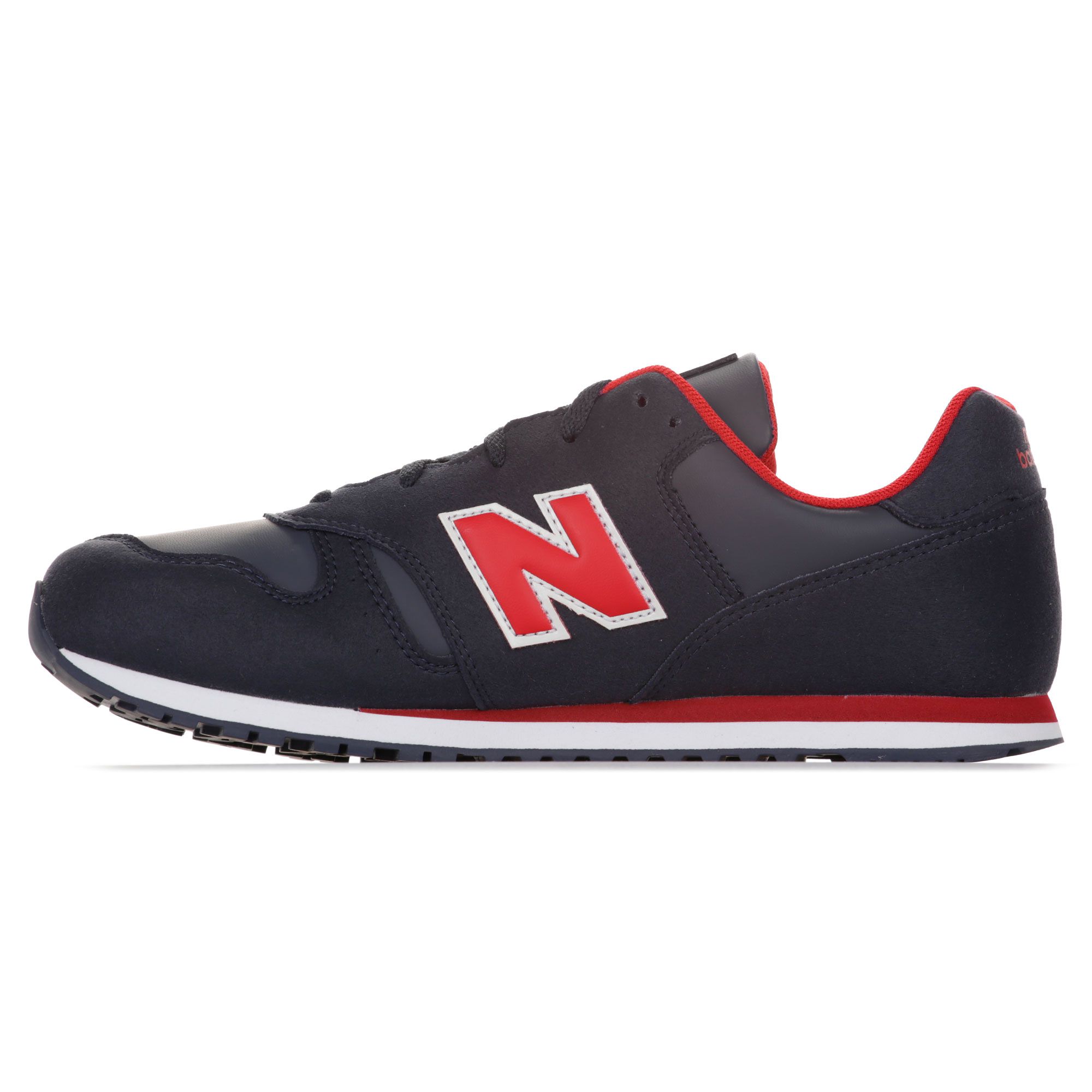 Zapatillas de Paseo 373 Junior Marino Rojo - Fútbol Factory