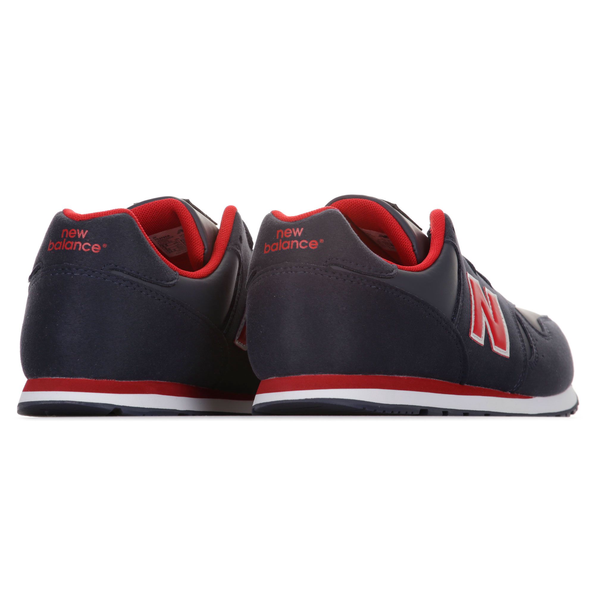 Zapatillas de Paseo 373 Junior Marino Rojo - Fútbol Factory
