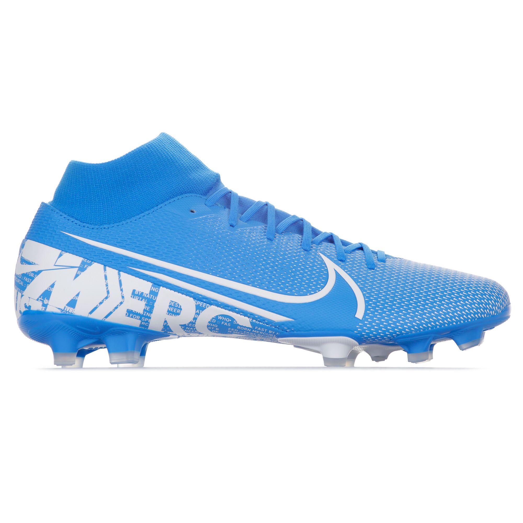 Botas de Fútbol Mercurial Superfly 7 Academy FG/MG Azul - Fútbol Factory