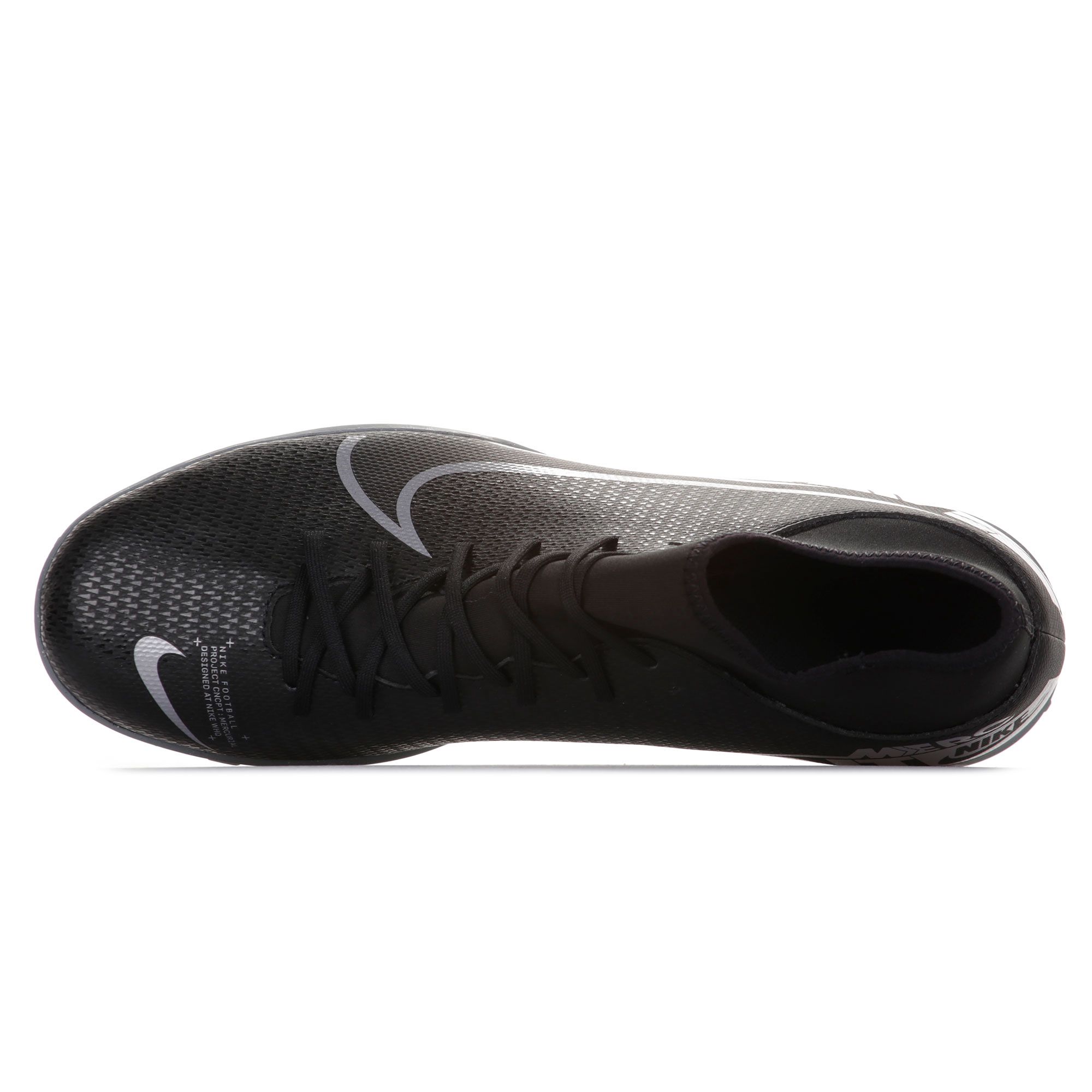 Botas de Fútbol Mercurial Superfly 7 Club Multitaco Negro Plata - Fútbol Factory