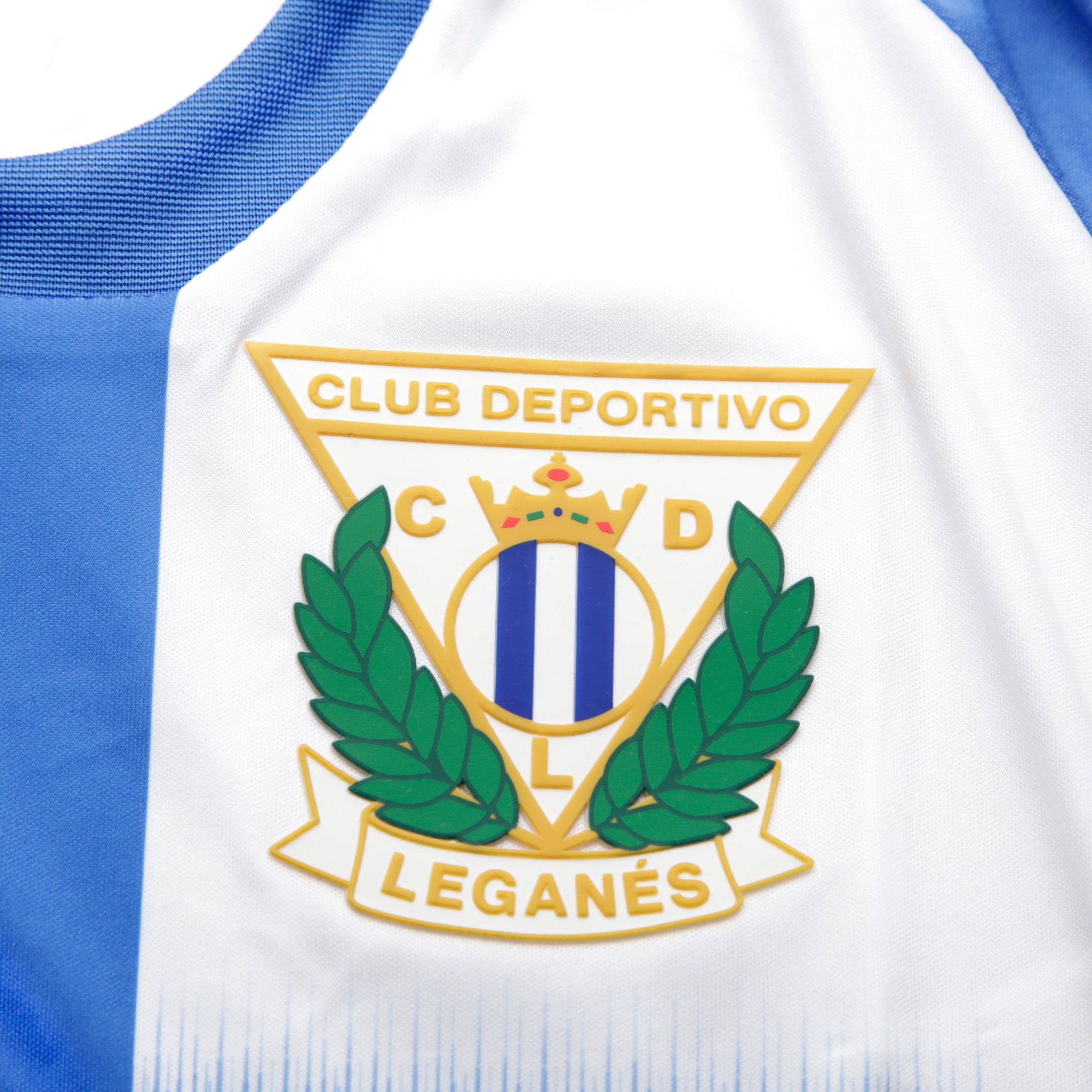 Camiseta 1ª CD Leganés 2019/2020 Junior Azul Blanco - Fútbol Factory