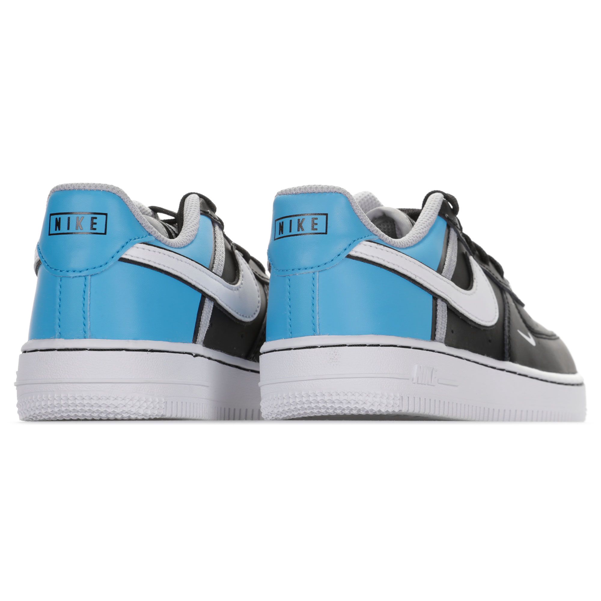 Zapatillas Force 1 LV8 Negro Azul - Fútbol Factory