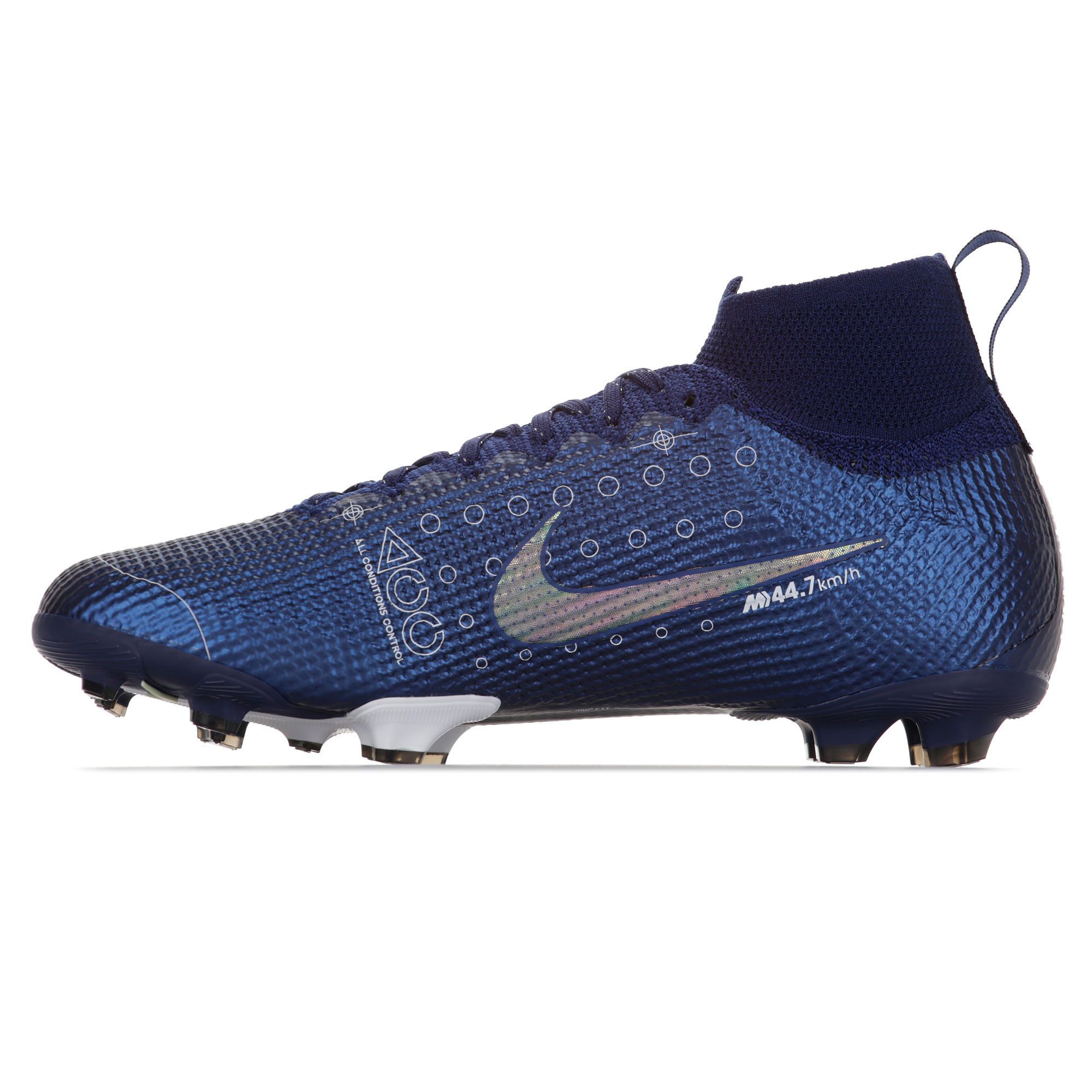 Botas de fútbol Mercurial Superfly 7 Elite FG Junior Azul - Fútbol Factory