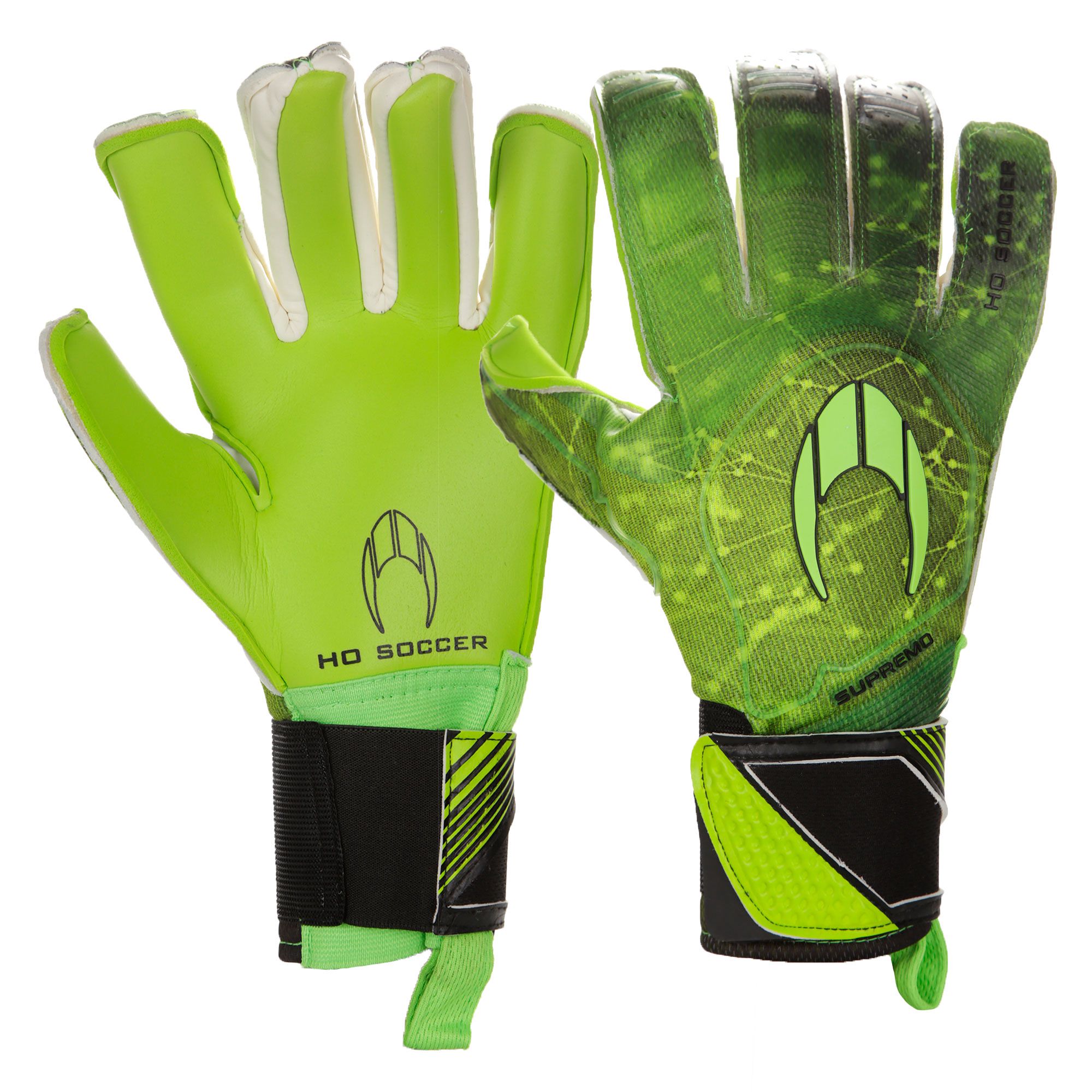 Guantes Premier Supremo II Verde Negro - Fútbol Factory