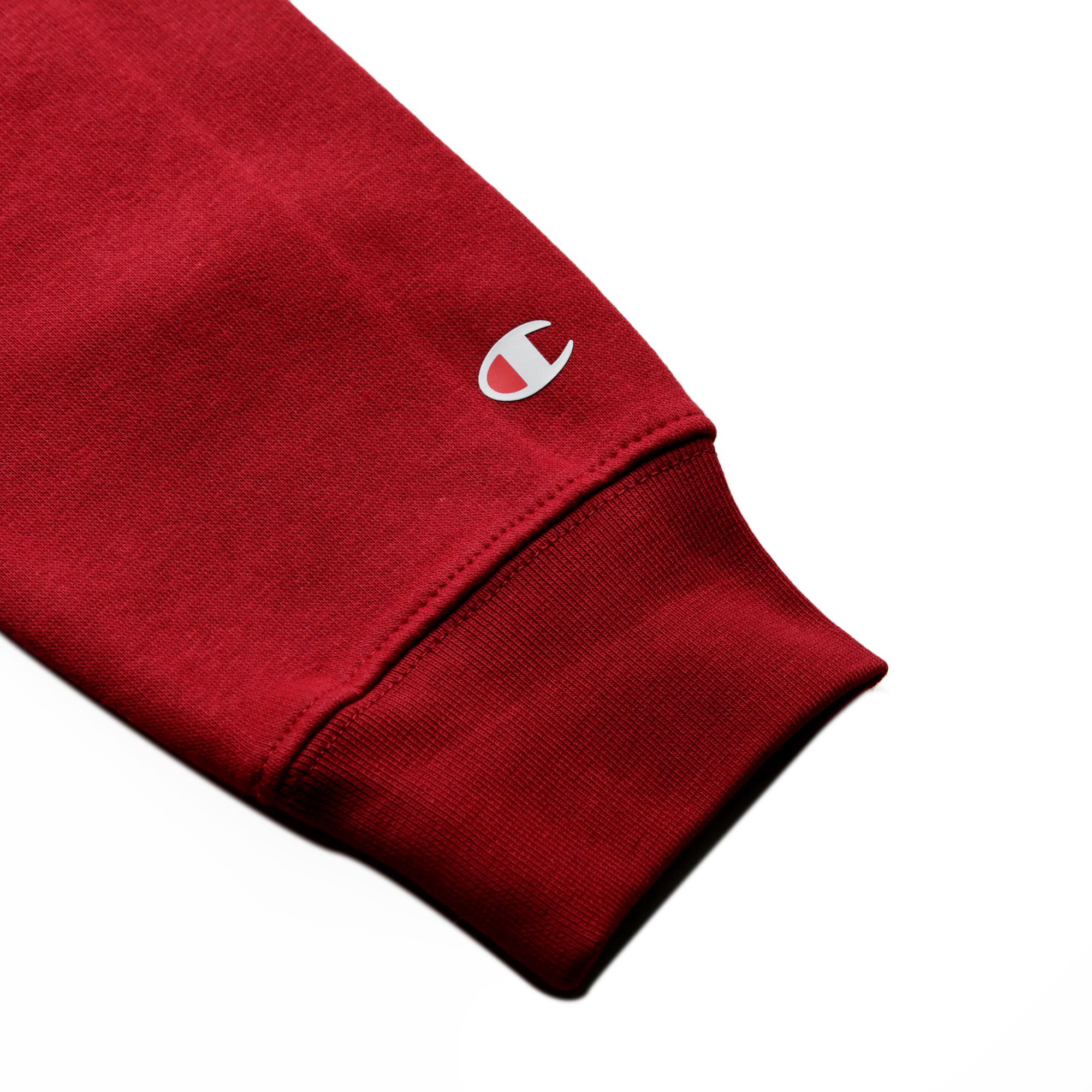 Sudadera de Paseo Champion Capucha Rojo - Fútbol Factory