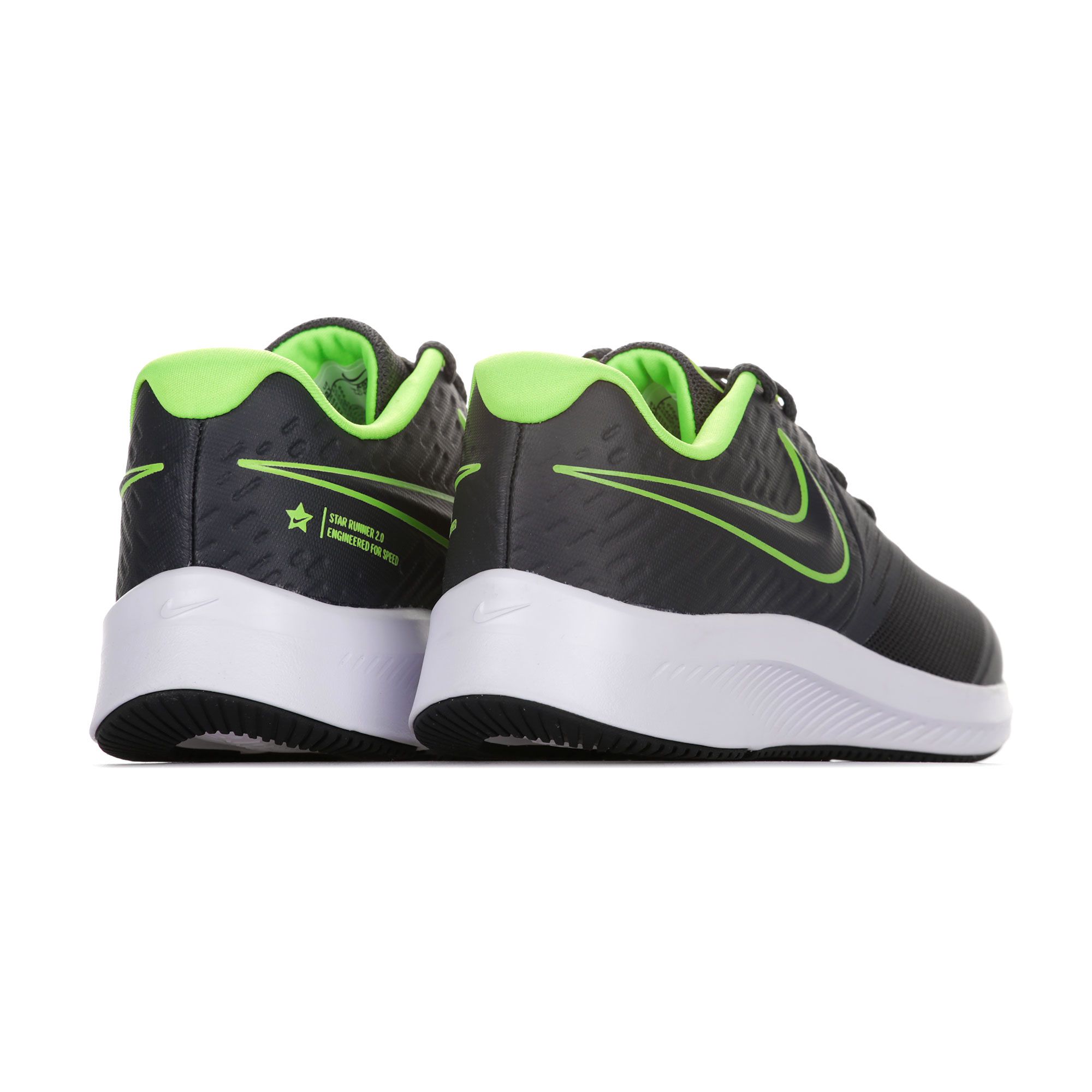 Zapatillas Star Runner 2 Junior Gris - Fútbol Factory