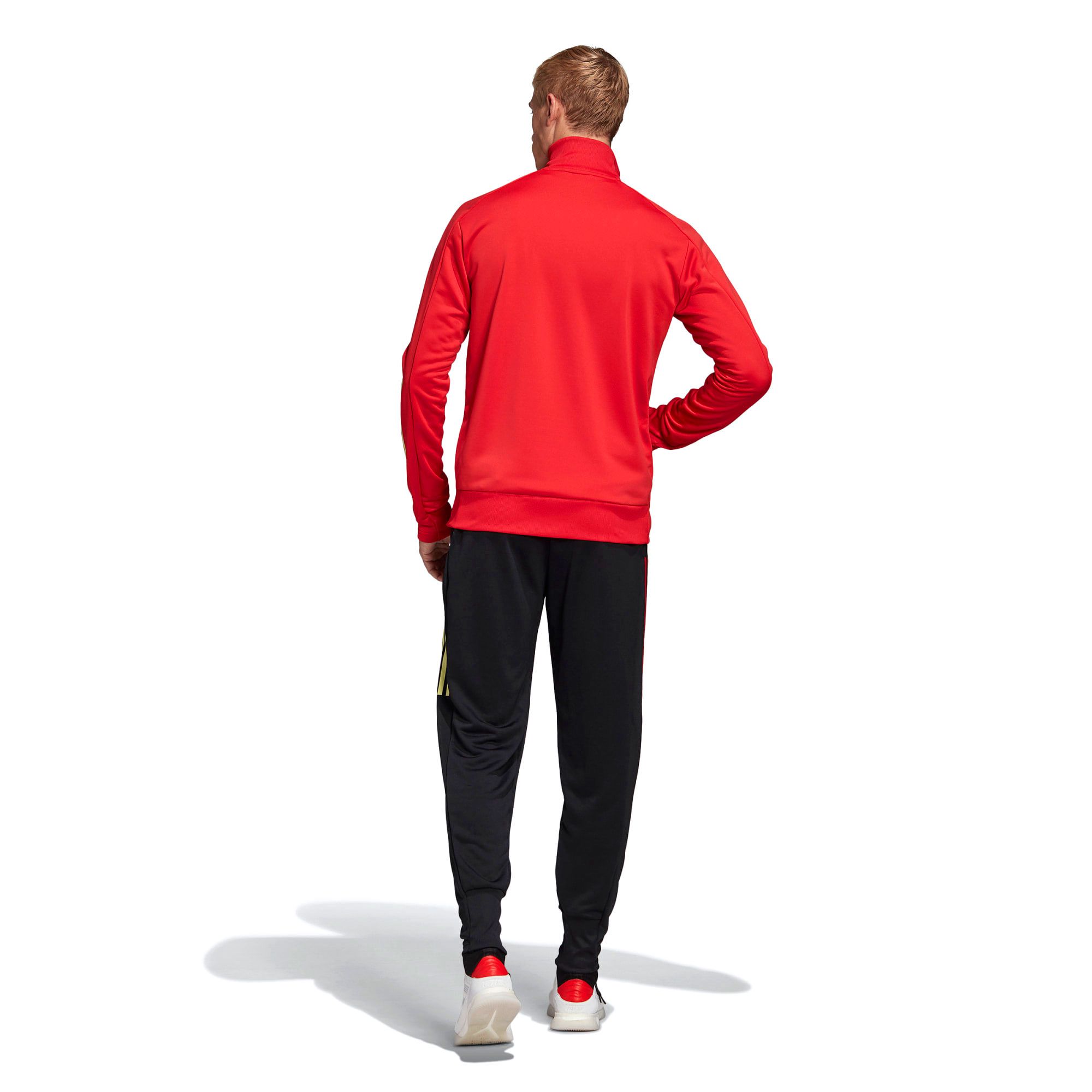 Chándal de Paseo Bélgica EURO 2020 Rojo Negro - Fútbol Factory