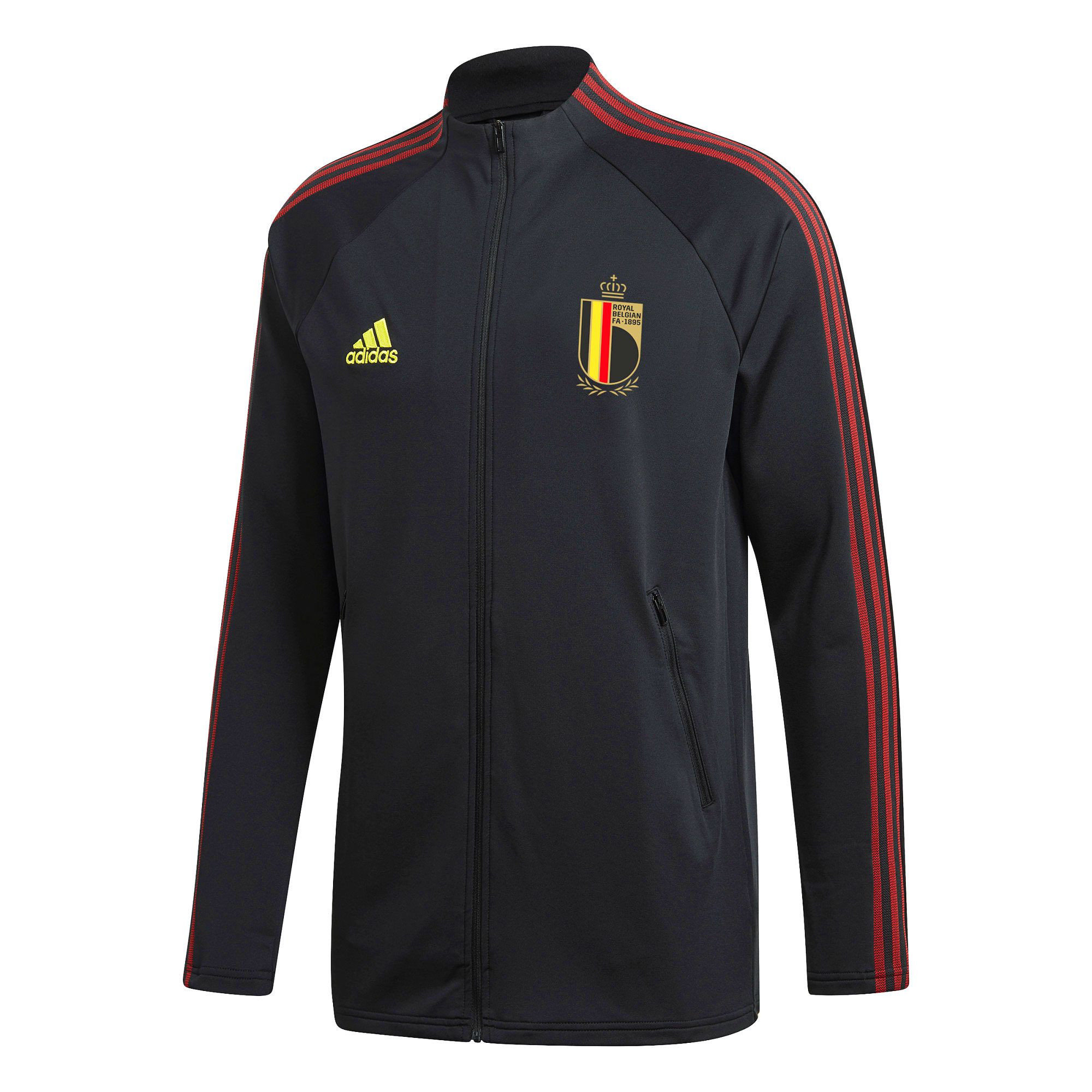 Chaqueta Pre-Match Bélgica Eurocopa 2021 Negro - Fútbol Factory