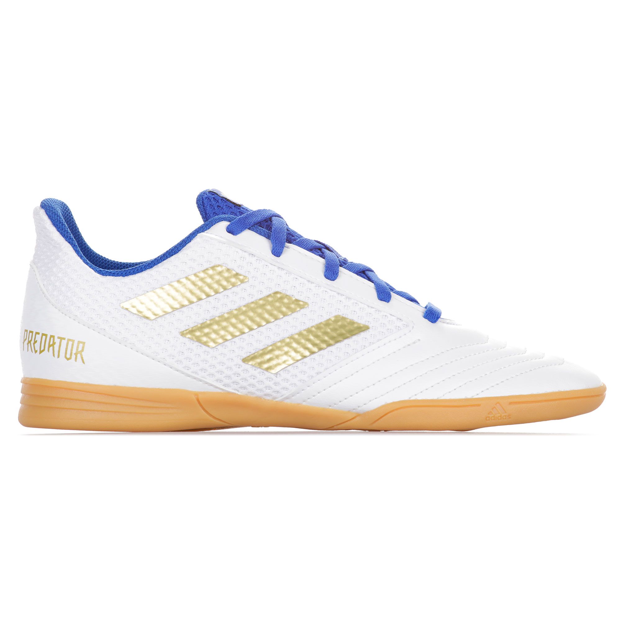 Zapatillas de Fútbol Sala Predator Tango 19.4 IN Blanco Azul - Fútbol Factory
