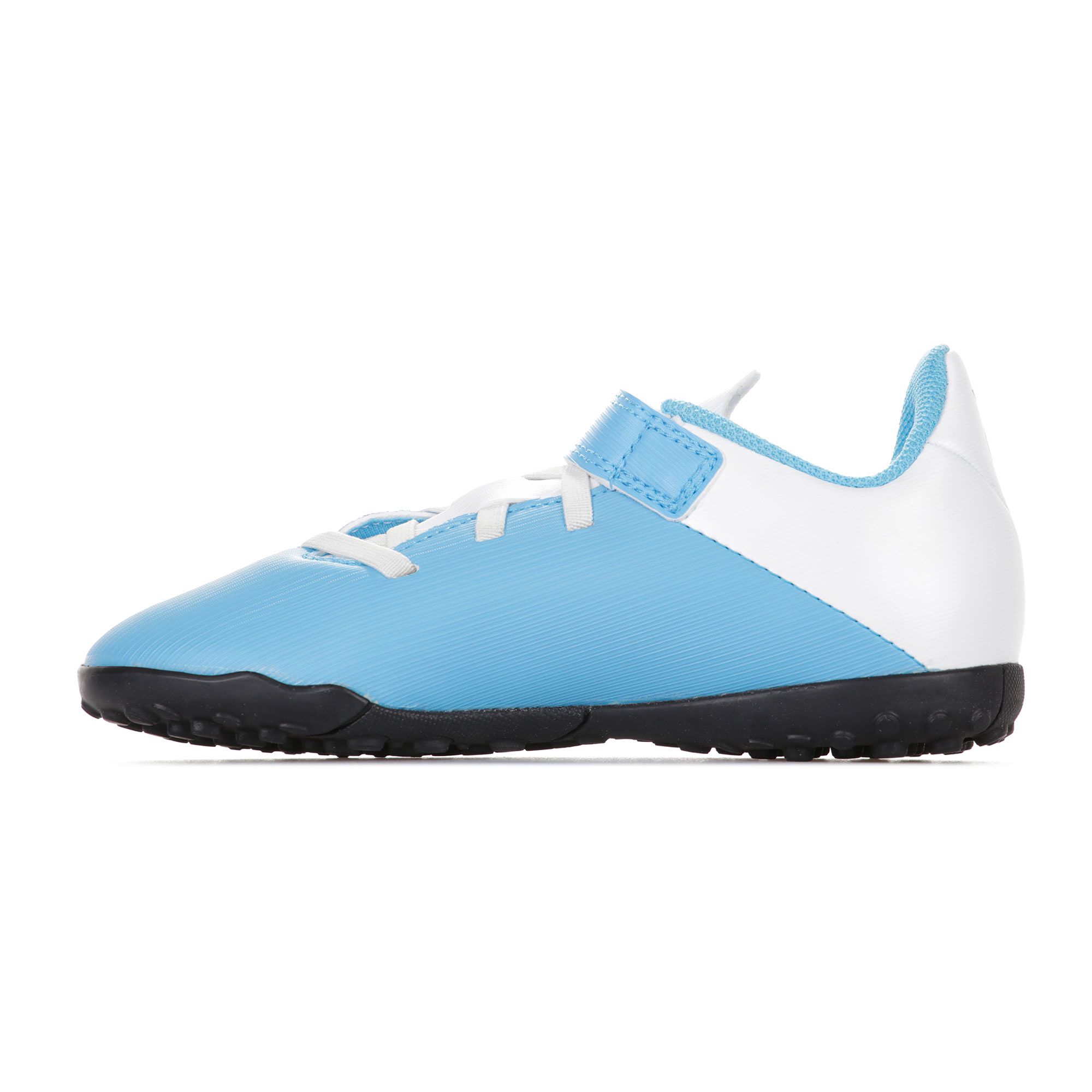 Botas de Fútbol X 19.4 Multitaco Velcro Infantil Azul - Fútbol Factory