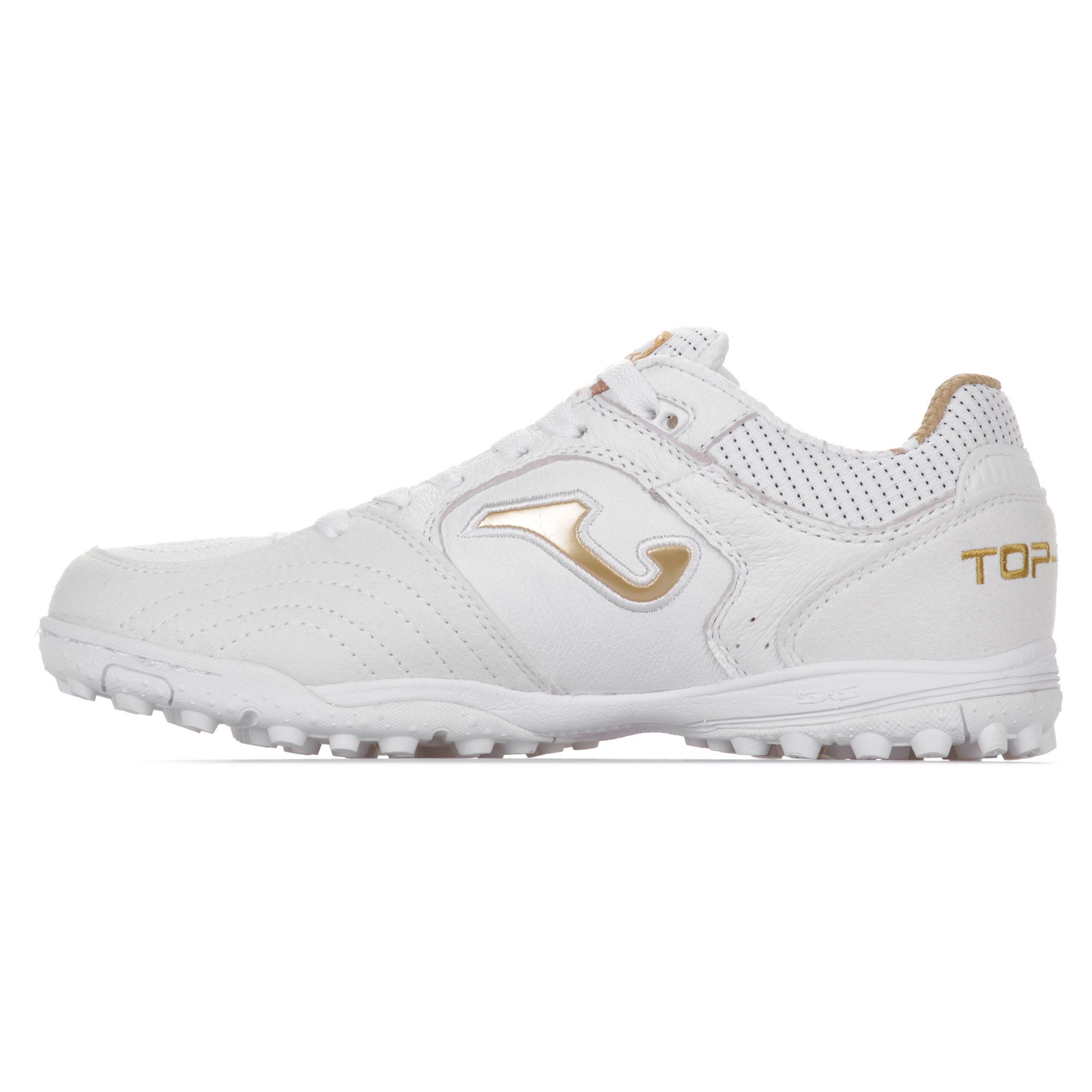 Botas de Fútbol Top Flex Multitaco Junior Blanco - Fútbol Factory