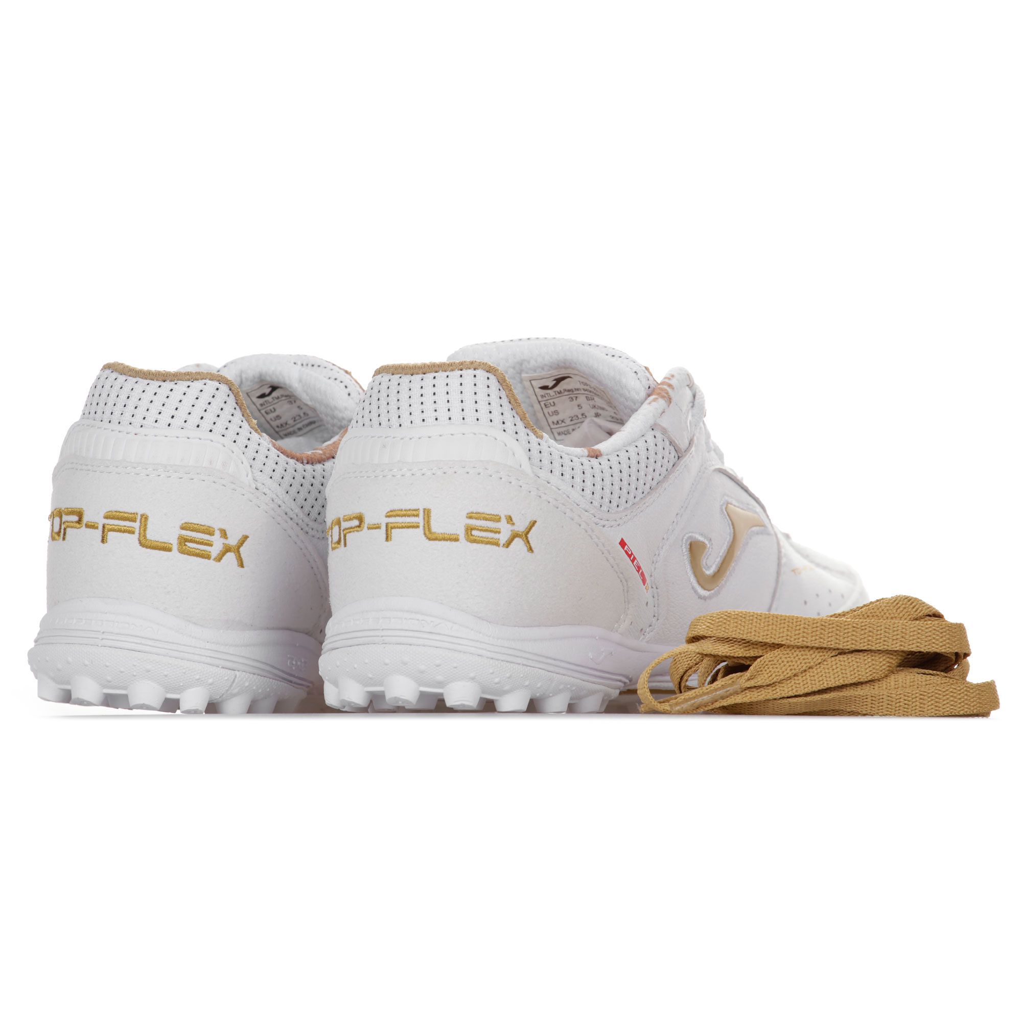 Botas de Fútbol Top Flex Multitaco Junior Blanco - Fútbol Factory
