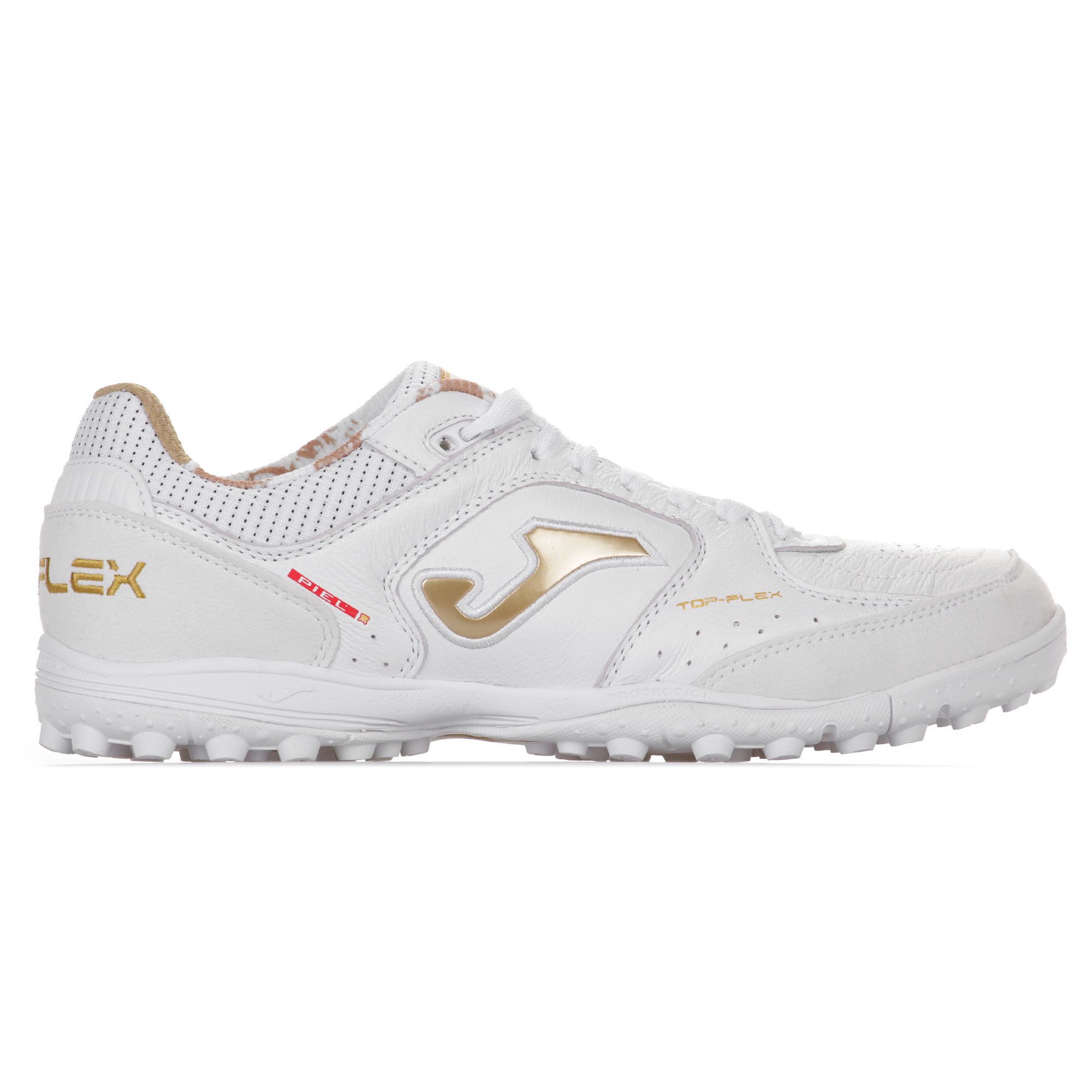 Botas de Fútbol Top Flex Multitaco Blanco - Fútbol Factory