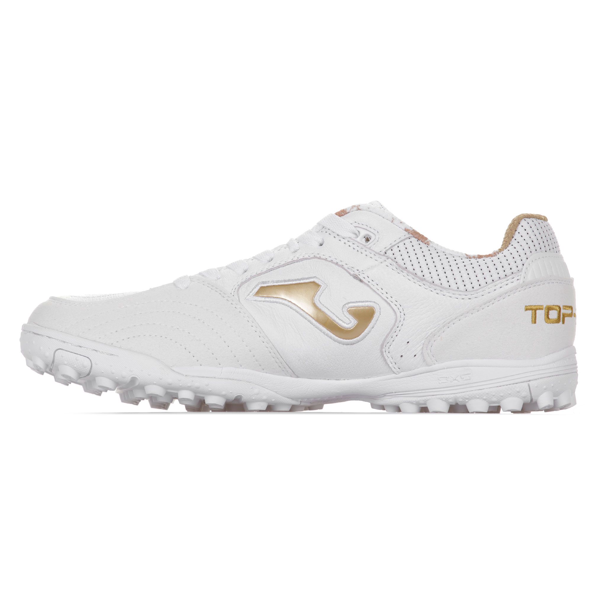 Botas de Fútbol Top Flex Multitaco Blanco - Fútbol Factory