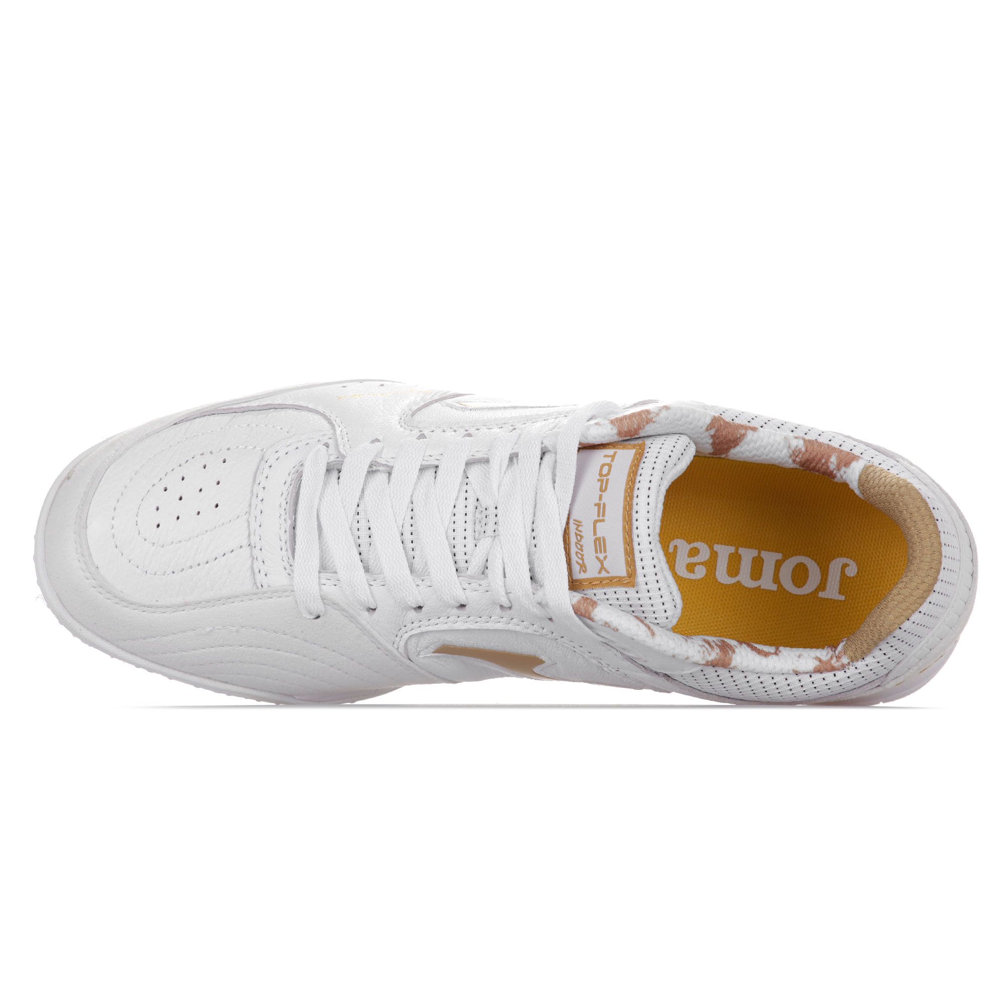 Botas de Fútbol Top Flex Multitaco Blanco - Fútbol Factory