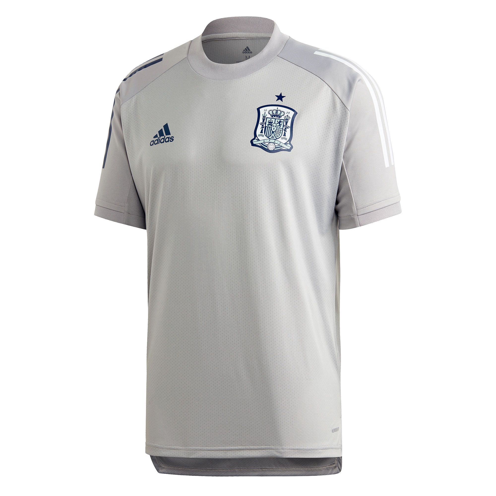 Camiseta Oficial de Training España Eurocopa 2021 Gris - Fútbol Factory
