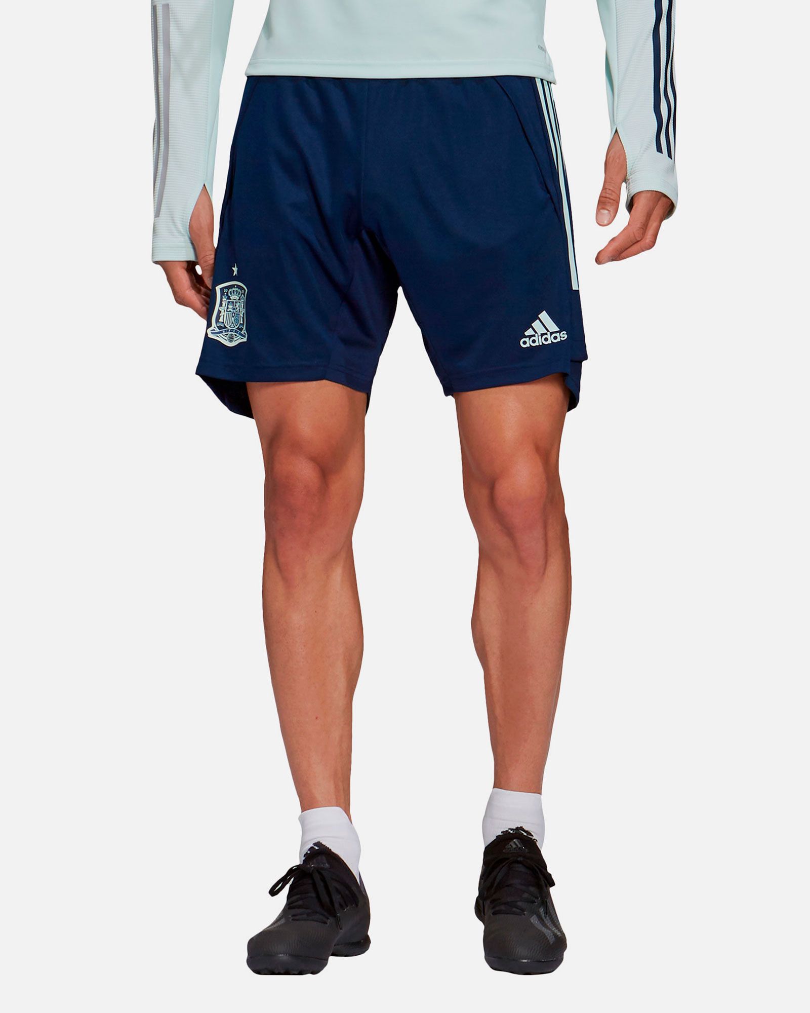 Pantalón Corto Oficial de Training España Eurocopa 2021 Marino - Fútbol Factory