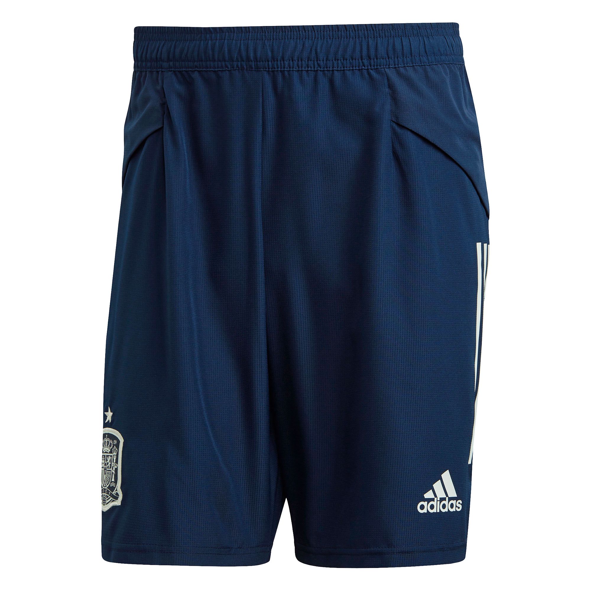 Pantalón Corto Oficial de Paseo España EURO 2021 Marino - Fútbol Factory