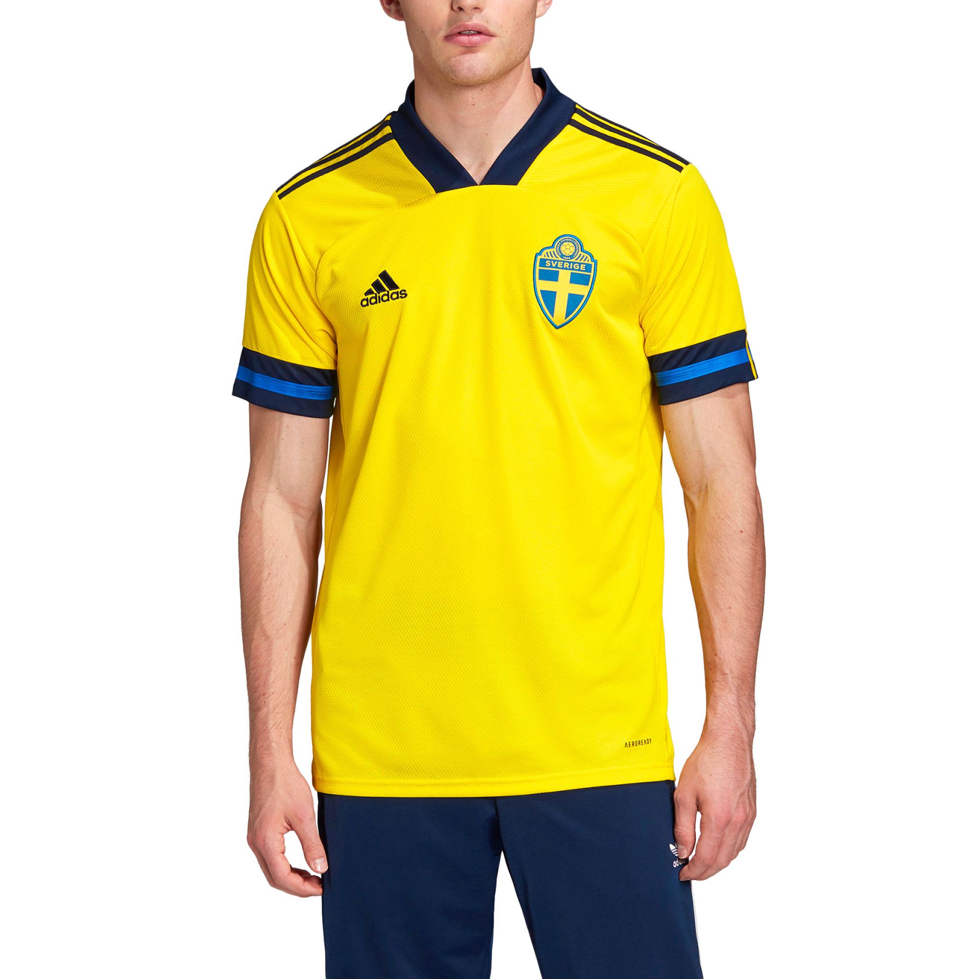 Camiseta 1ª Suecia Eurocopa 2021 Amarillo - Fútbol Factory