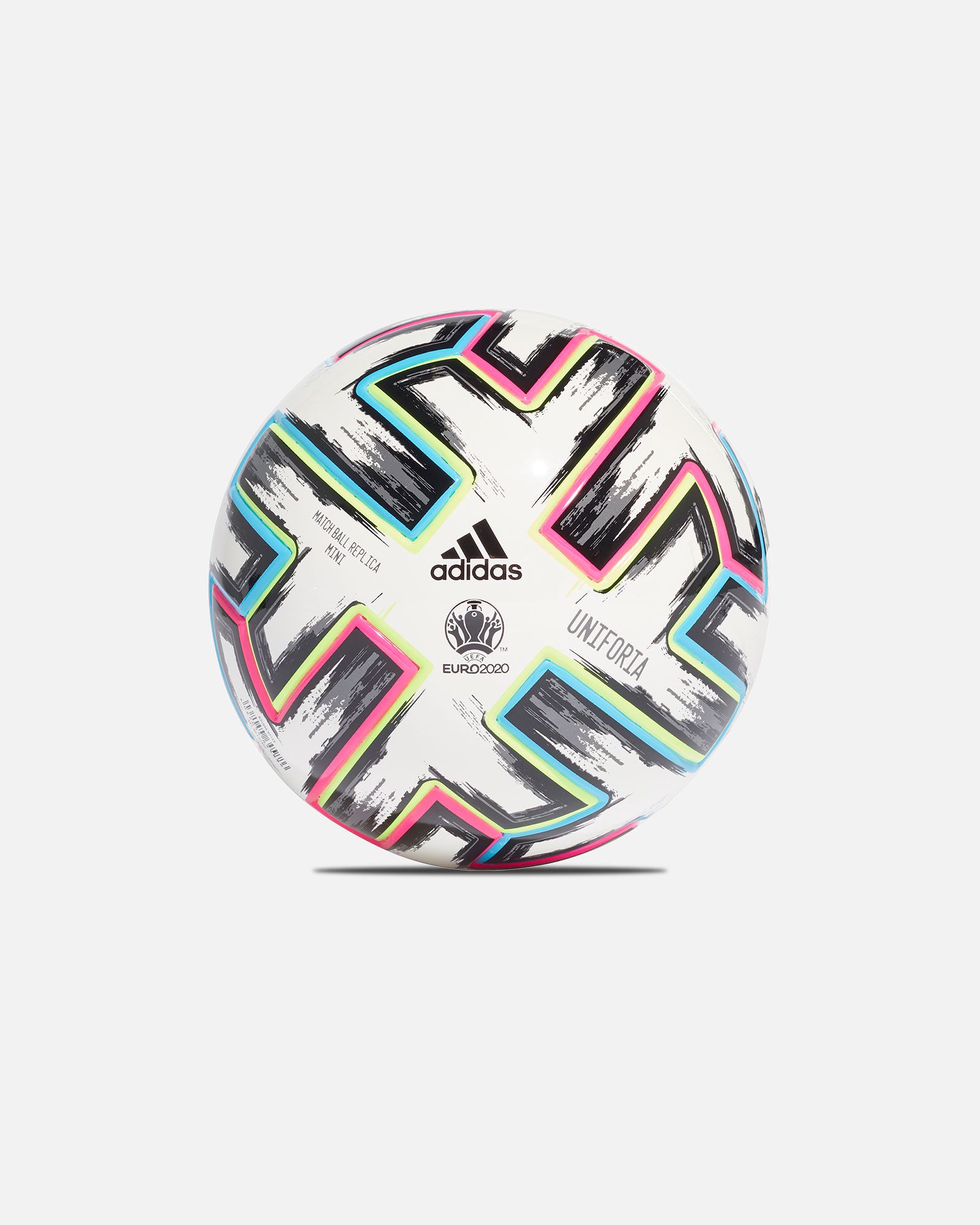 Minibalón de Fútbol EURO 2020 Blanco - Fútbol Factory