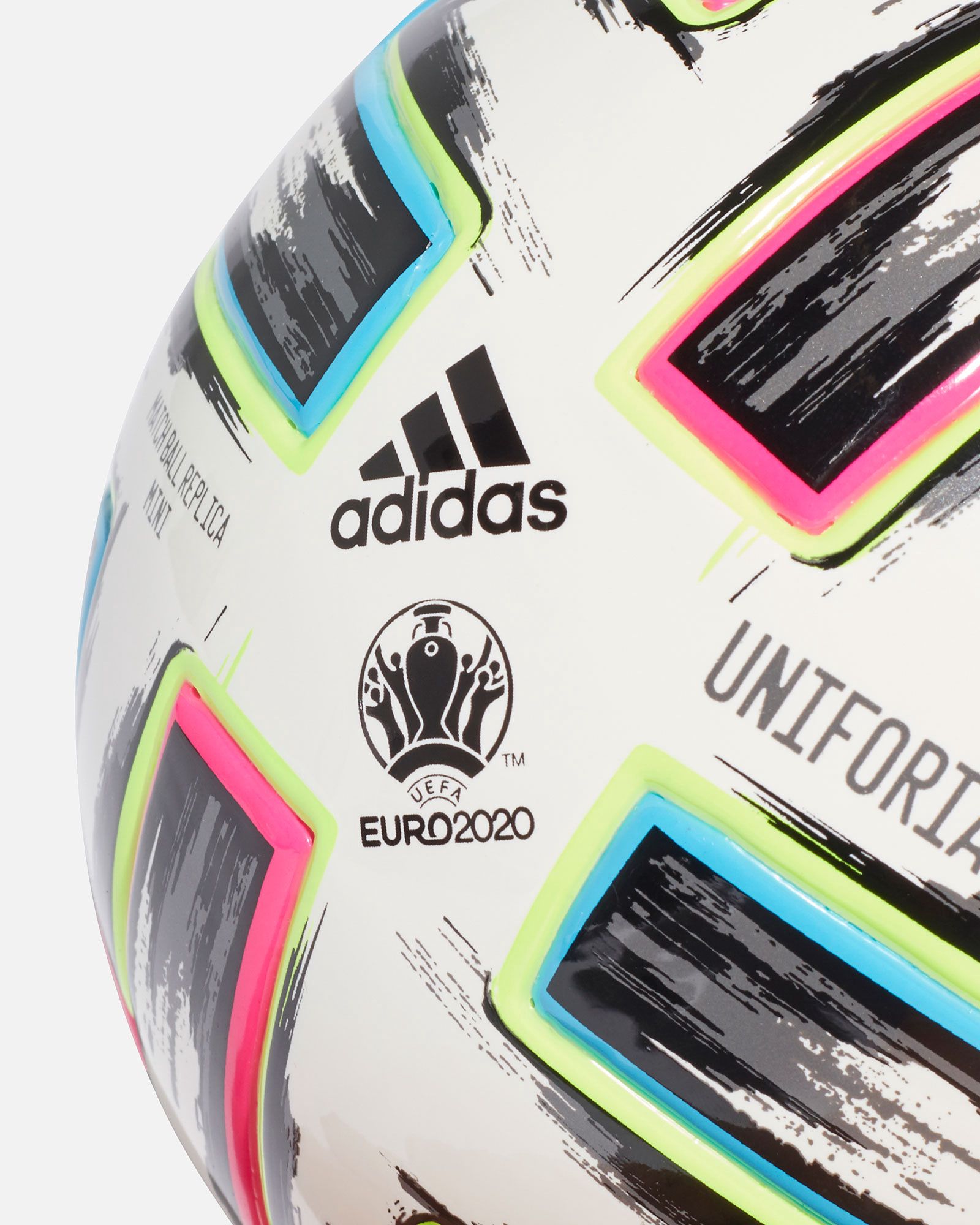 Minibalón de Fútbol EURO 2020 Blanco - Fútbol Factory