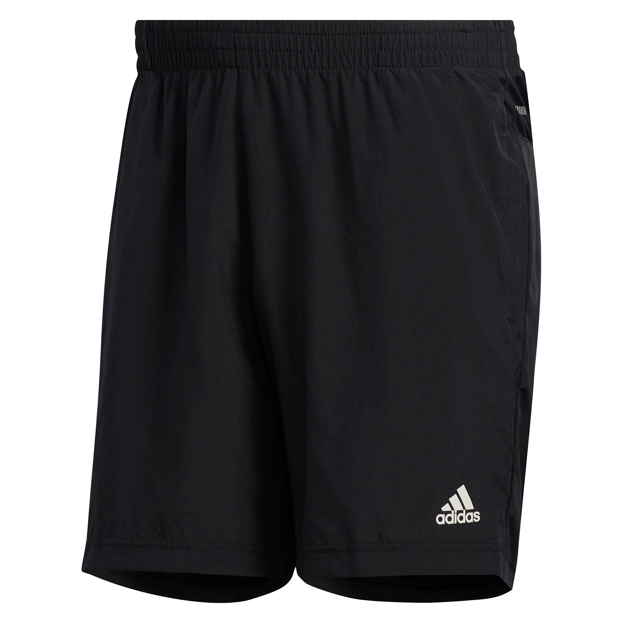 Pantalón Corto de Running Run It PB Tres Bandas Negro - Fútbol Factory