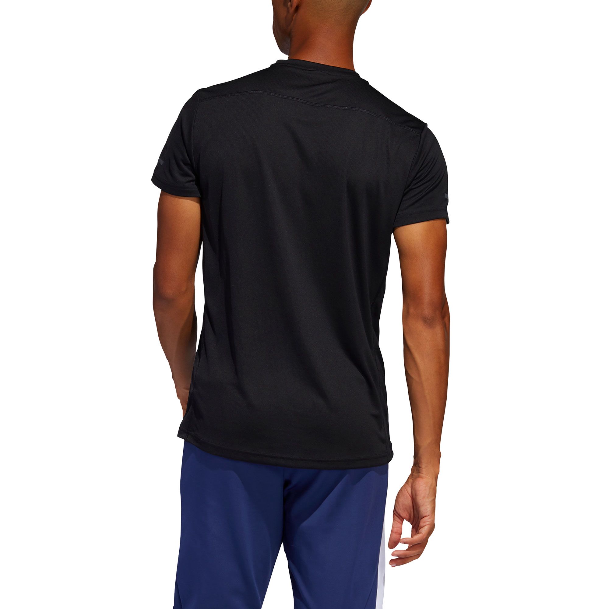 Camiseta de Running Run It Tres Bandas Negro - Fútbol Factory