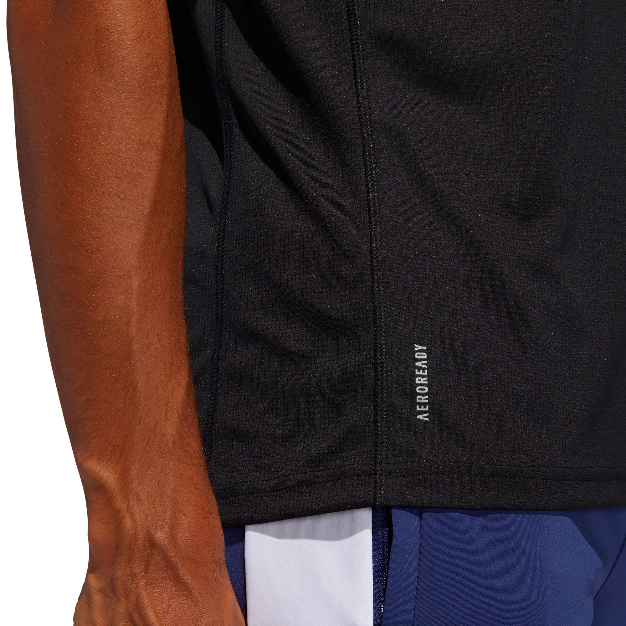 Camiseta de Running Run It Tres Bandas Negro - Fútbol Factory