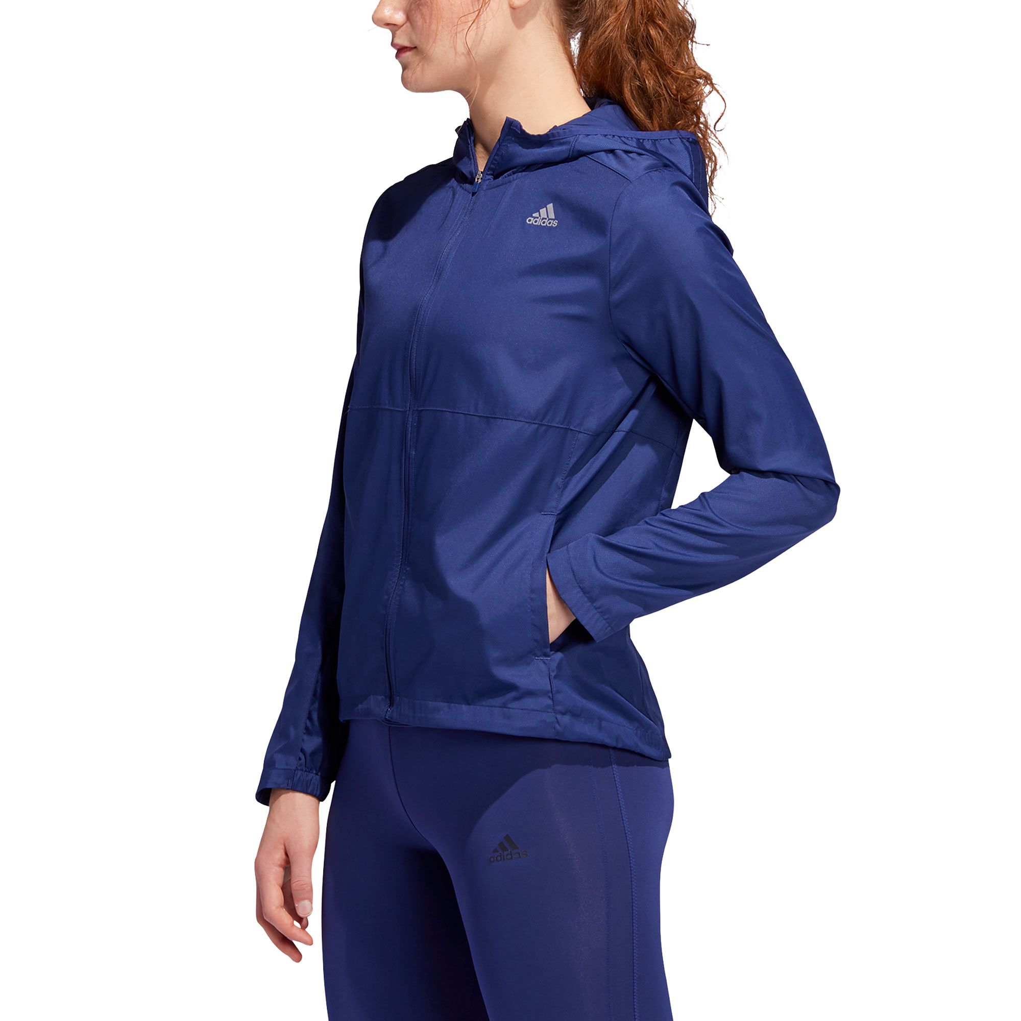 Chaqueta de Running Own The Run Mujer Azul - Fútbol Factory