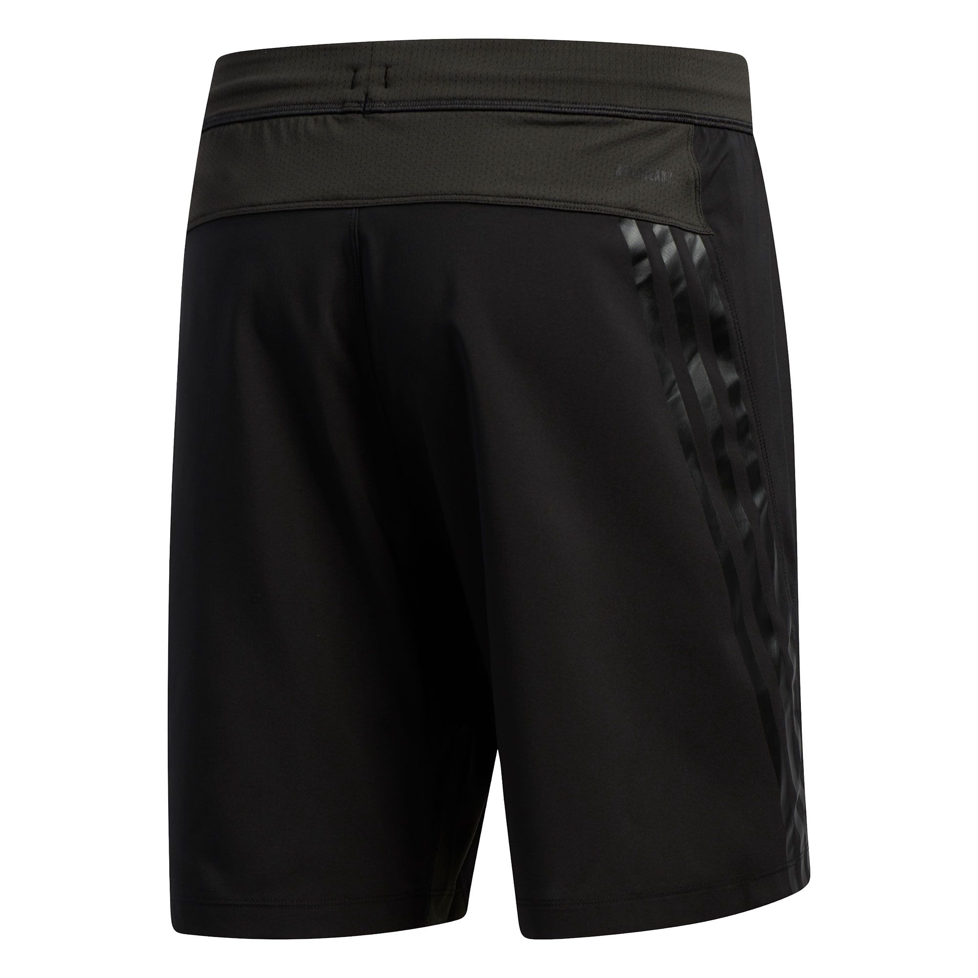 Pantalón Corto de Training AEROREADY 8 Tres Bandas Negro - Fútbol Factory