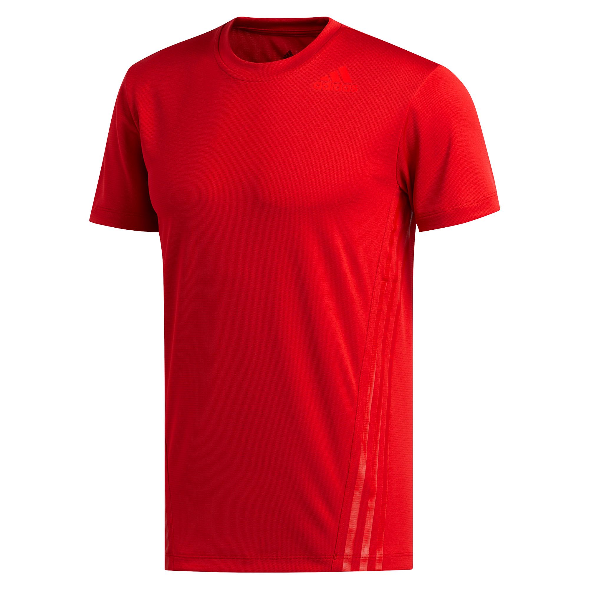 Camiseta de Training AEROREADY Tres Bandas Rojo - Fútbol Factory