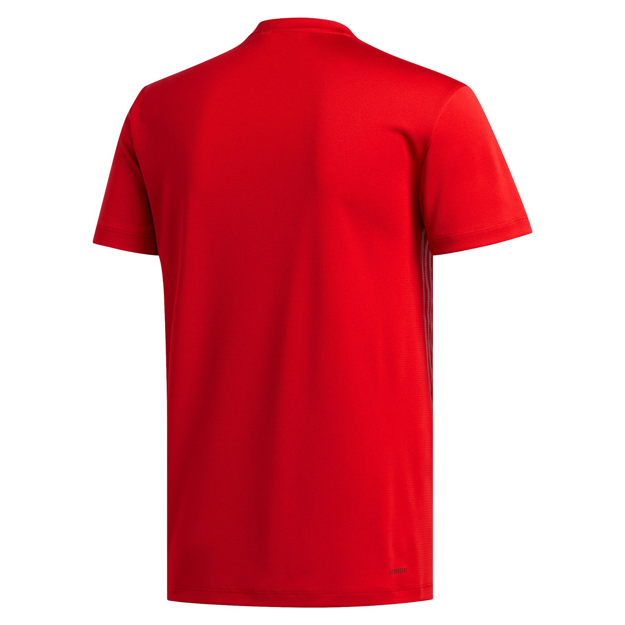 Camiseta de Training AEROREADY Tres Bandas Rojo - Fútbol Factory