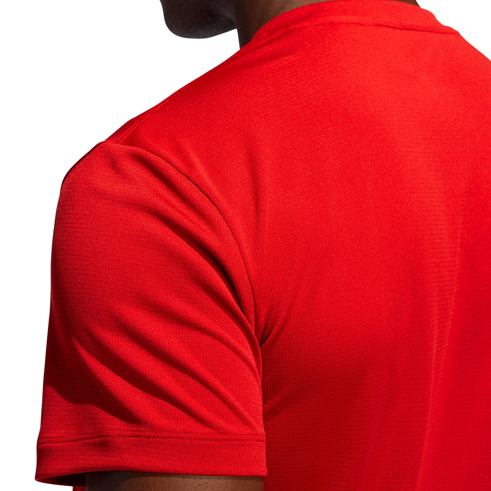 Camiseta de Training AEROREADY Tres Bandas Rojo - Fútbol Factory