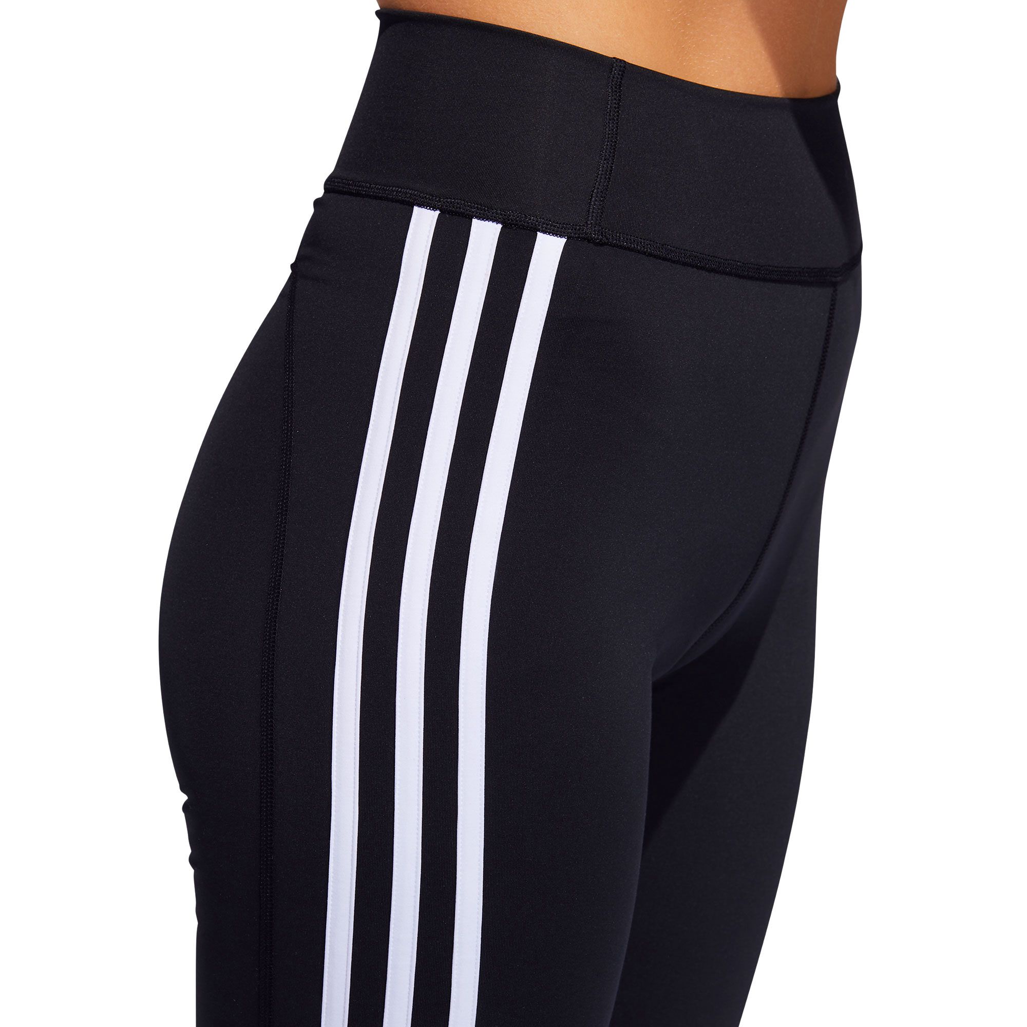 Mallas de Training Pulse Tres Bandas Mujer Negro - Fútbol Factory