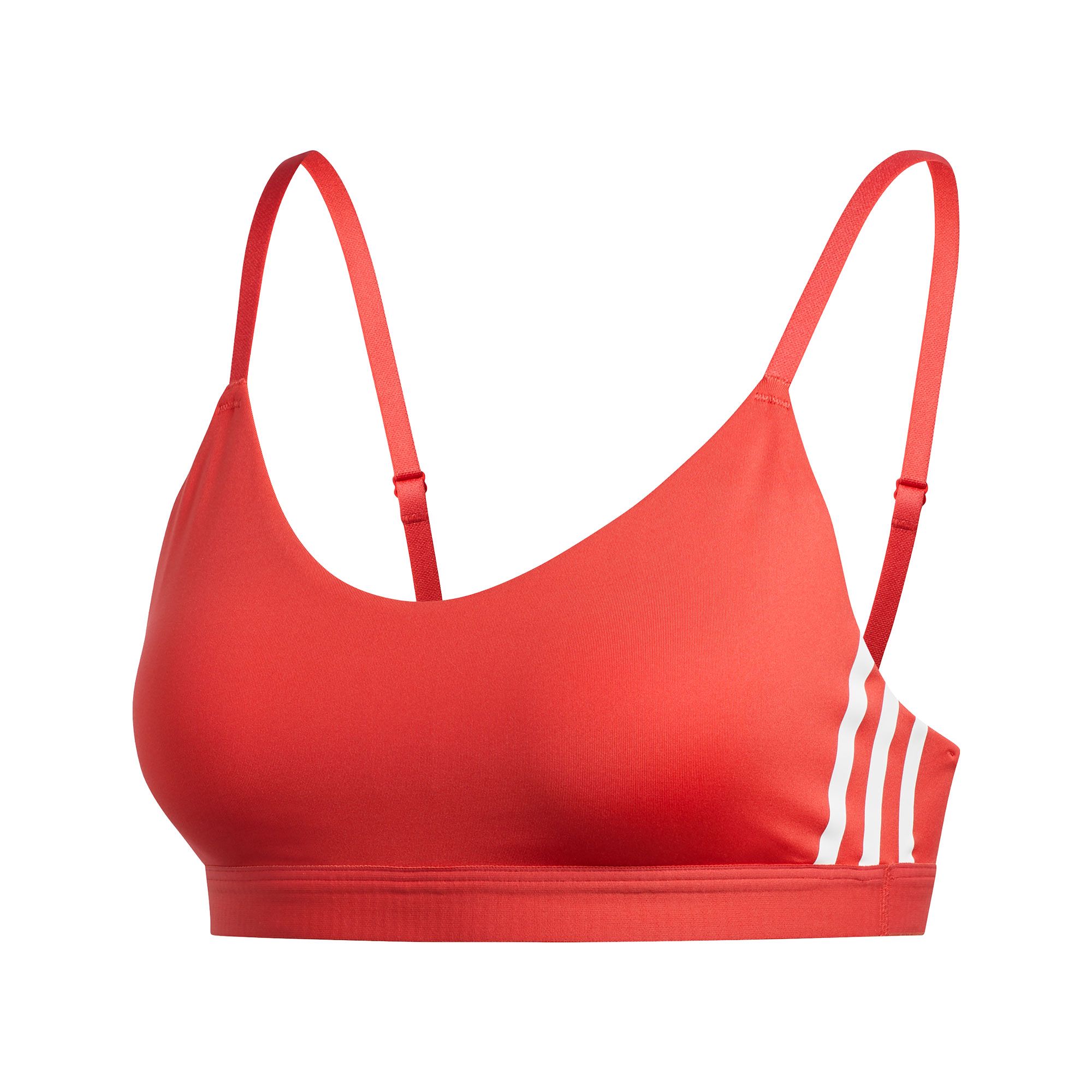 Top de Training Tres Bandas Mujer Rojo - Fútbol Factory