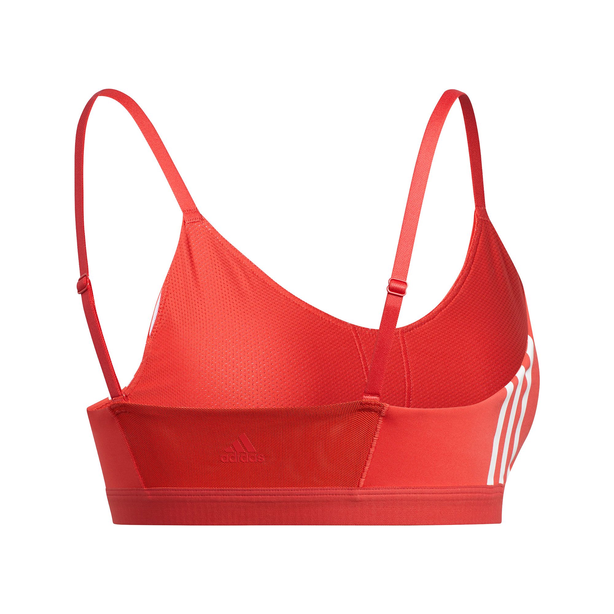 Top de Training Tres Bandas Mujer Rojo - Fútbol Factory