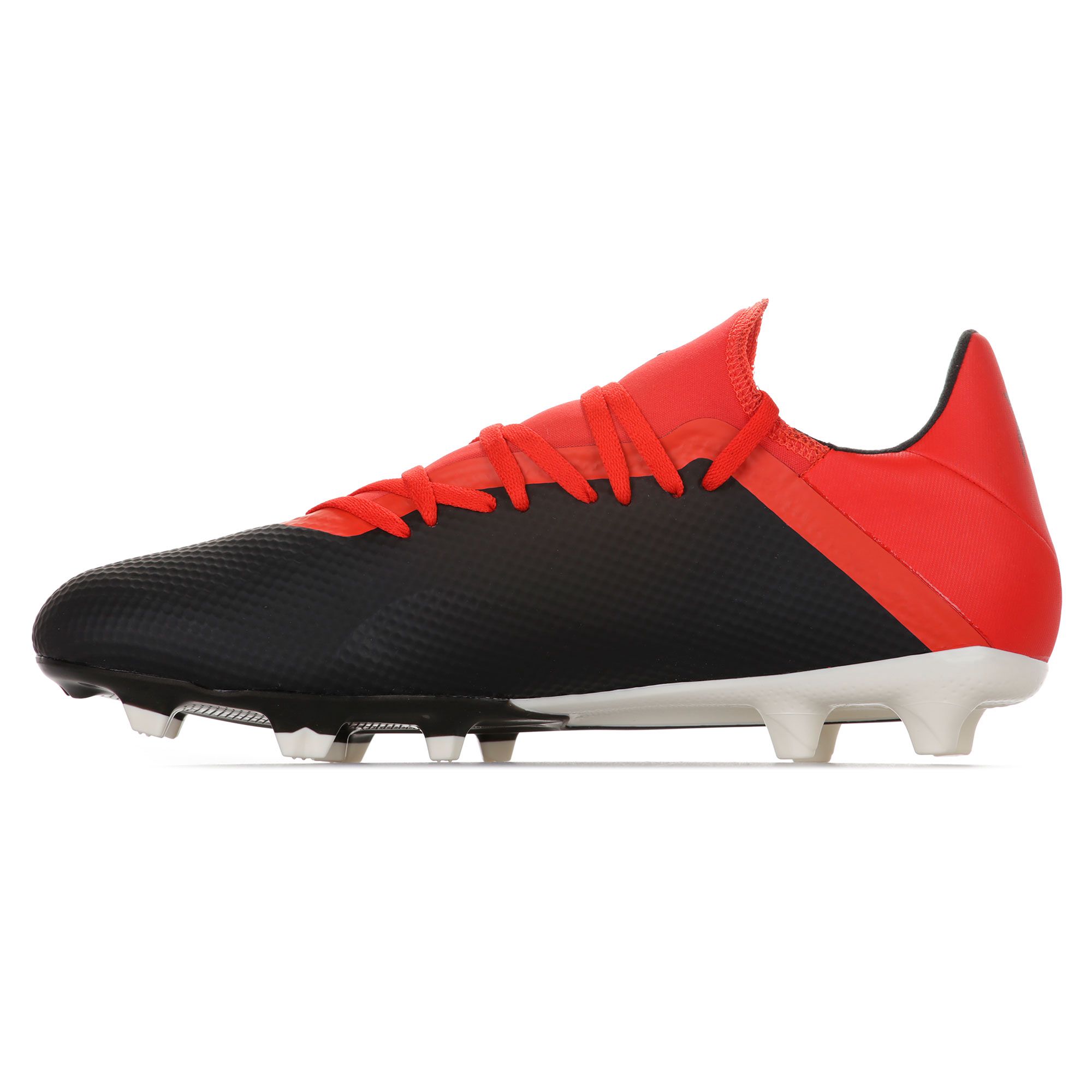 Botas de Fútbol X 18.3 FG Negro Rojo - Fútbol Factory