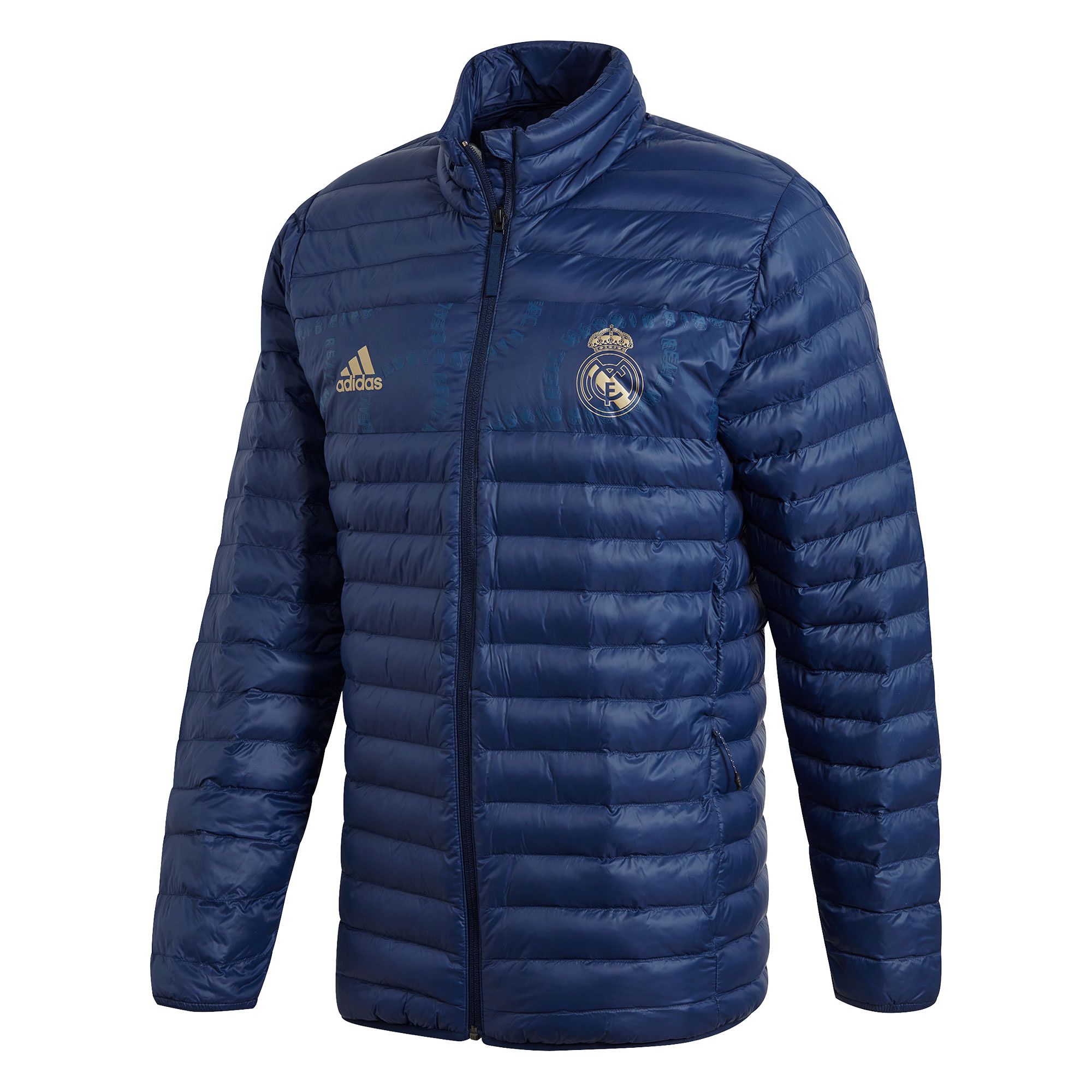 Abrigo de Paseo Real Madrid 2019/2020 Light Marino - Fútbol Factory