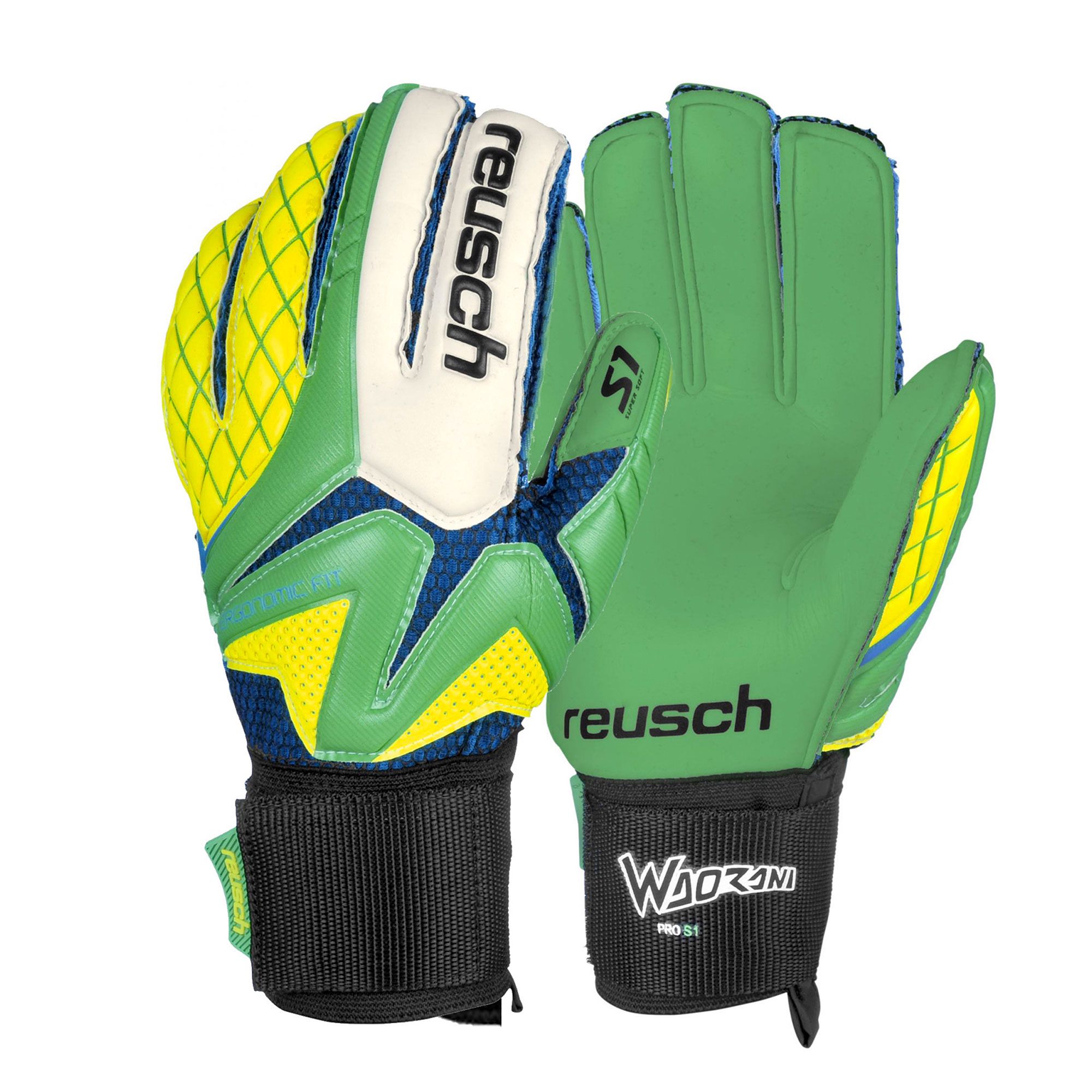 Guantes Waorani Pro S1 Verde - Fútbol Factory
